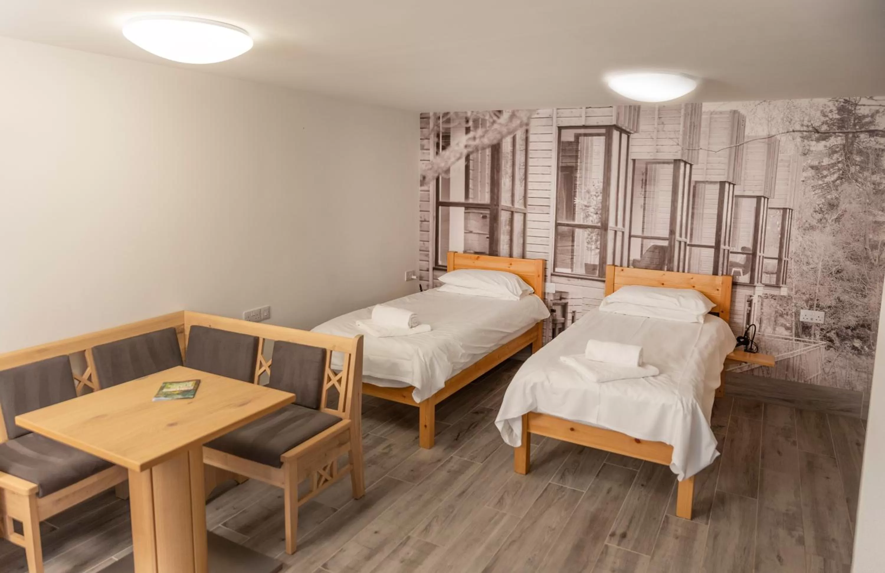 Bed in Lodges at Flimwell Park