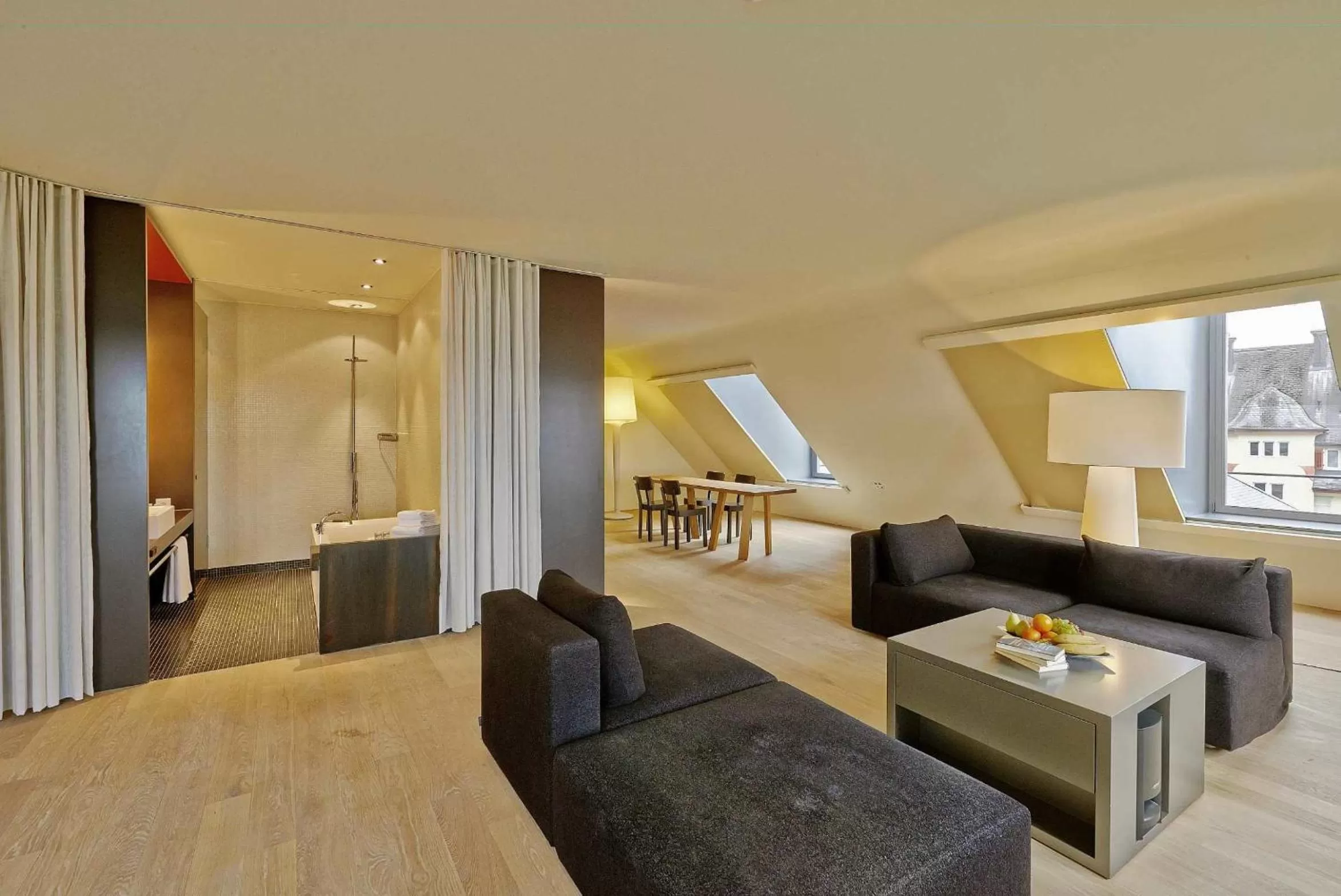 Living room in Sorell Hotel Rigiblick - Studios & Spa Suites