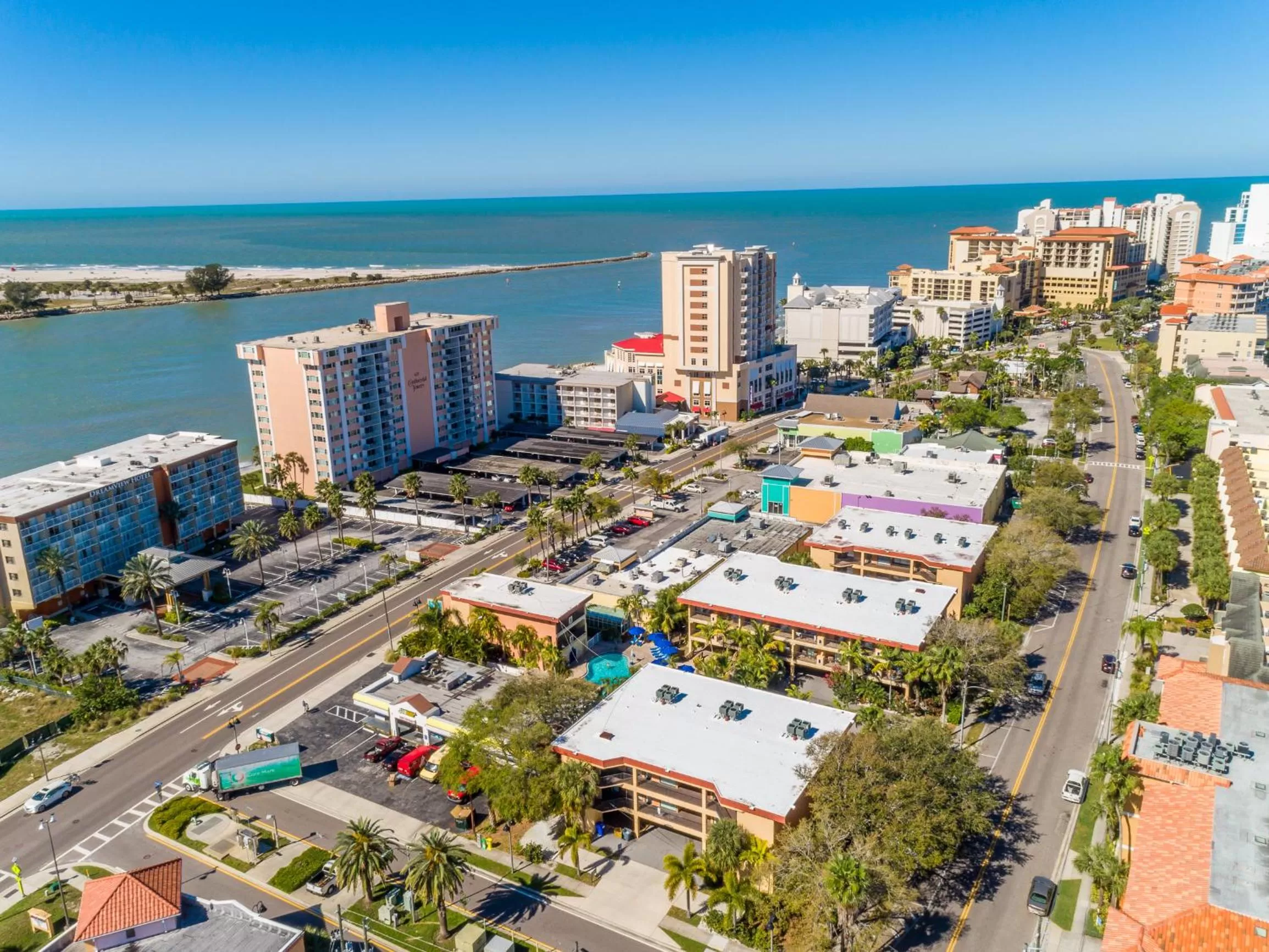 Bird's eye view, Bird's-eye View in Coconut Cove All Suite Hotel