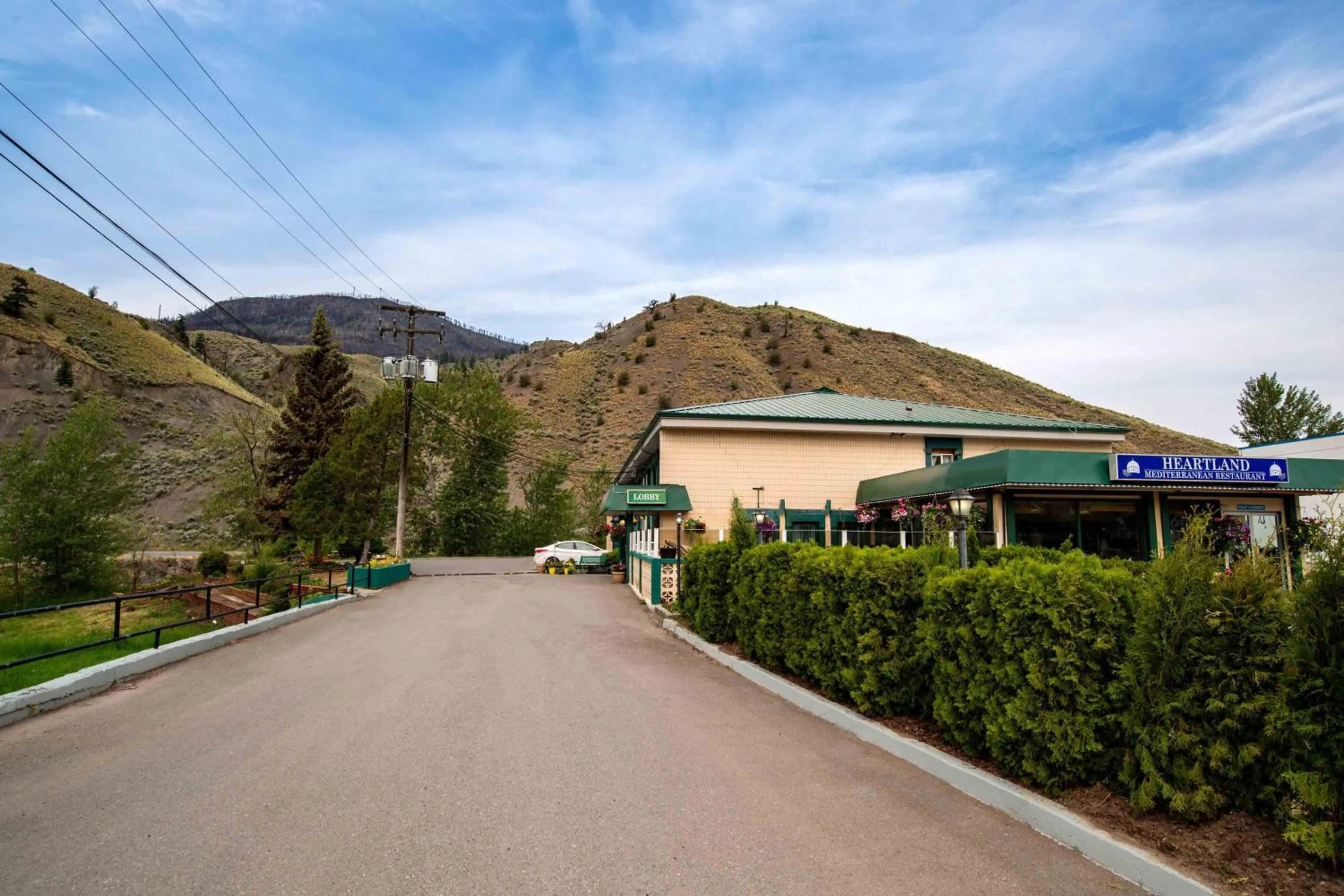 Property building in Sandman Inn Cache Creek