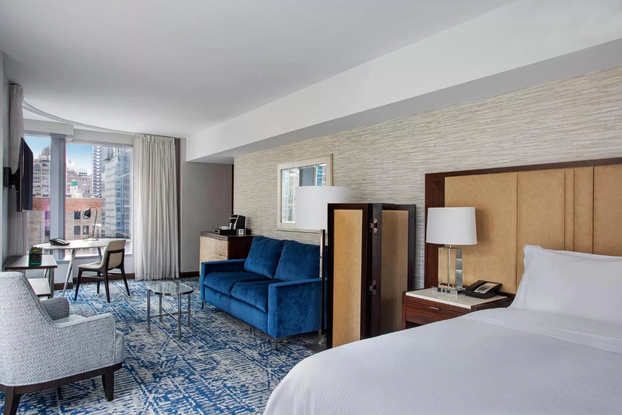 Bedroom, Bed in InterContinental New York Times Square by IHG