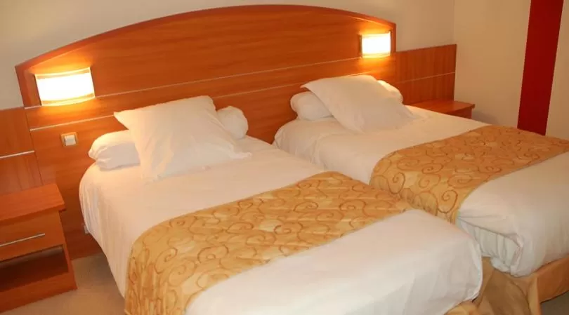 Bed in Hotel Cigoland