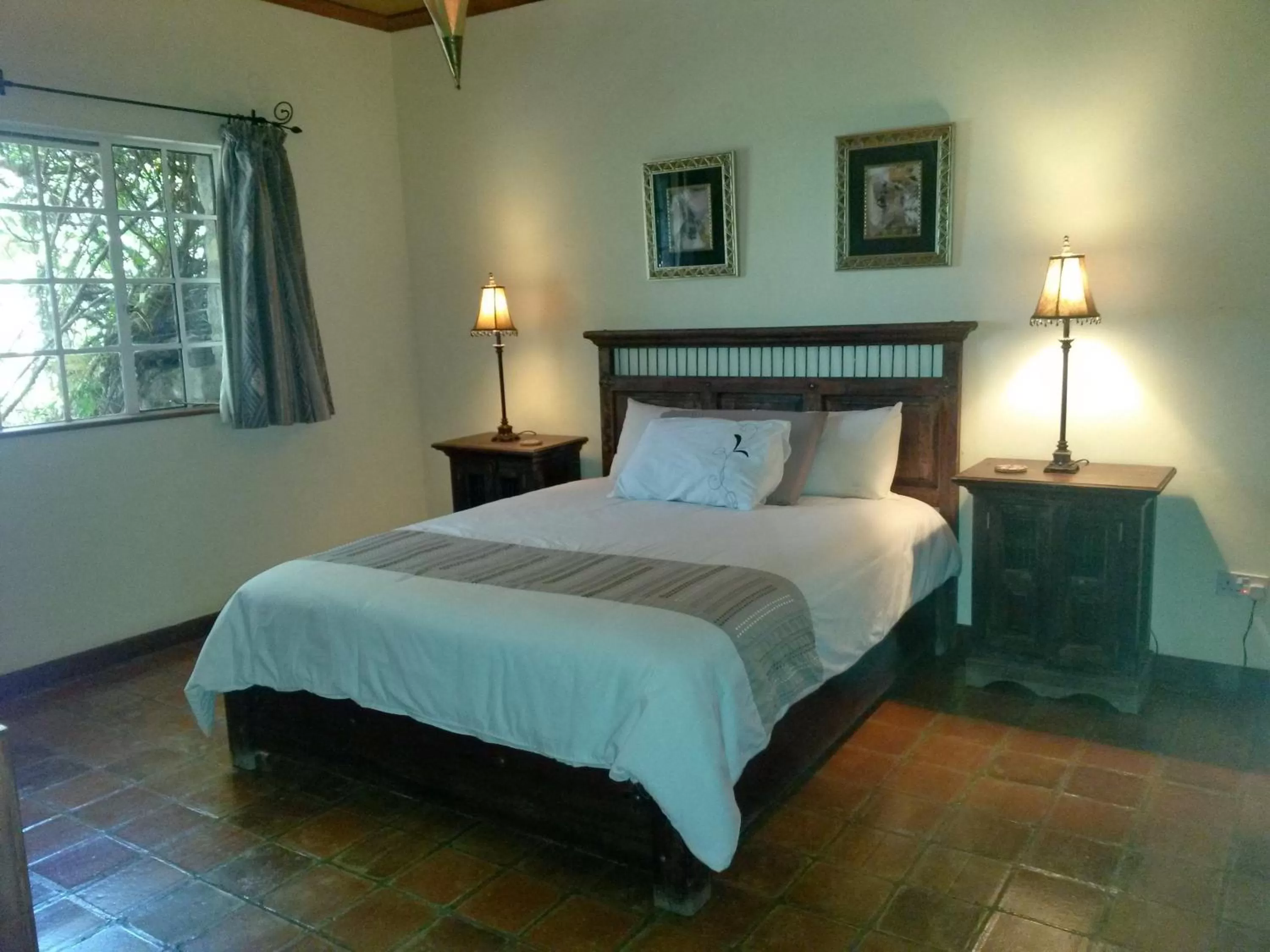 Bed in Mwanzo Lodge