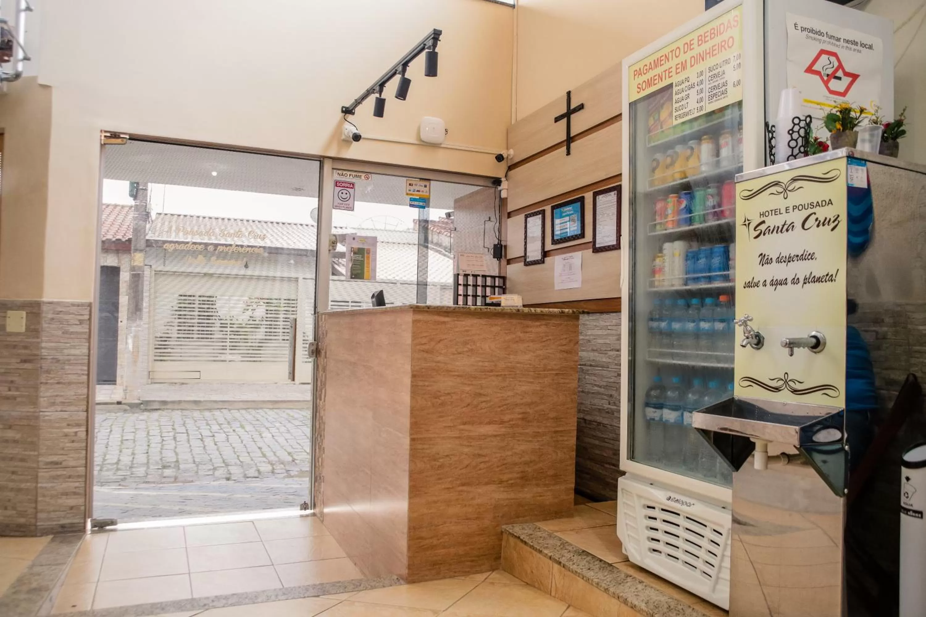 Lobby or reception in Pousada Santa Cruz