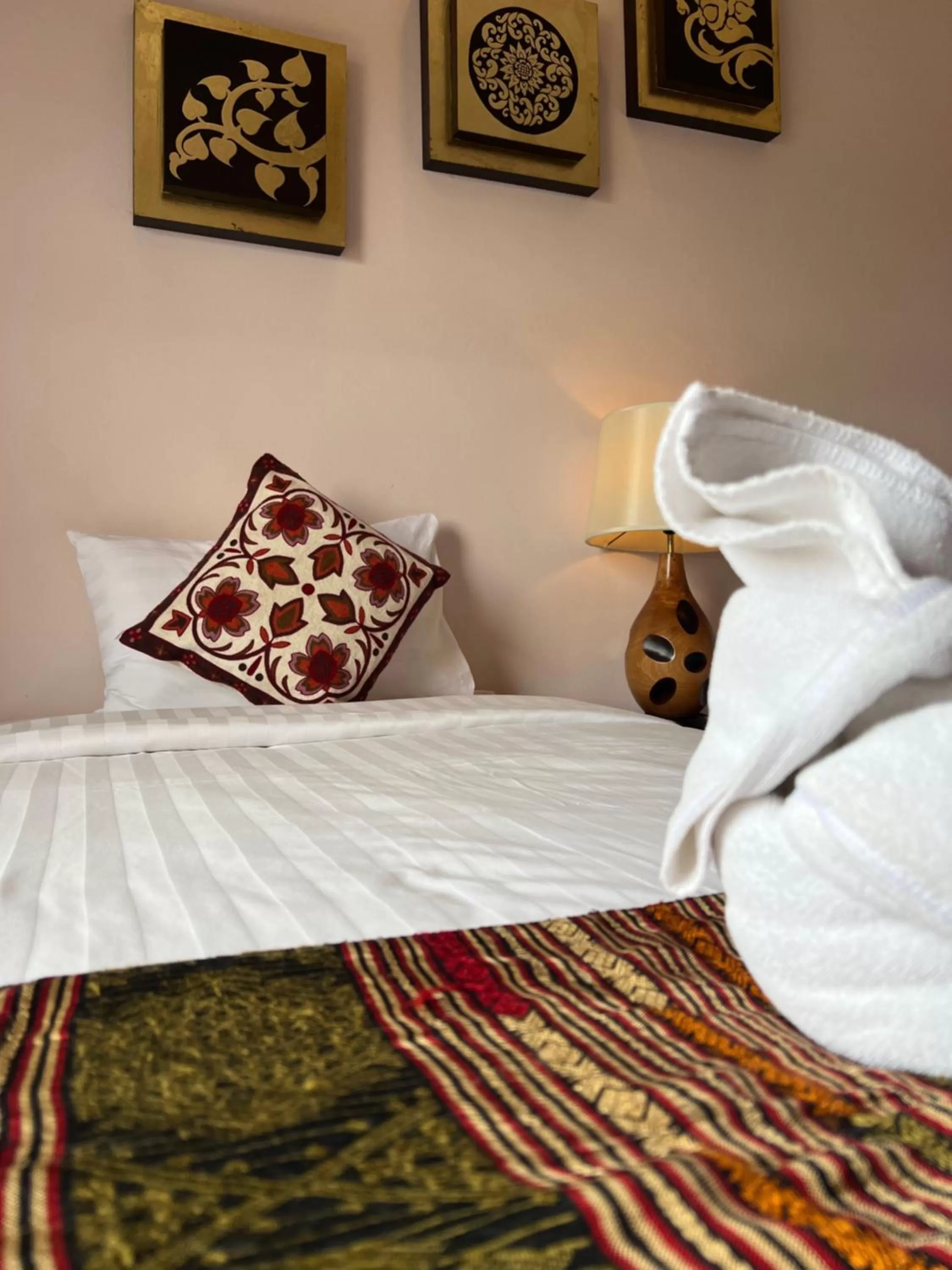 Bed in Pha Thai House