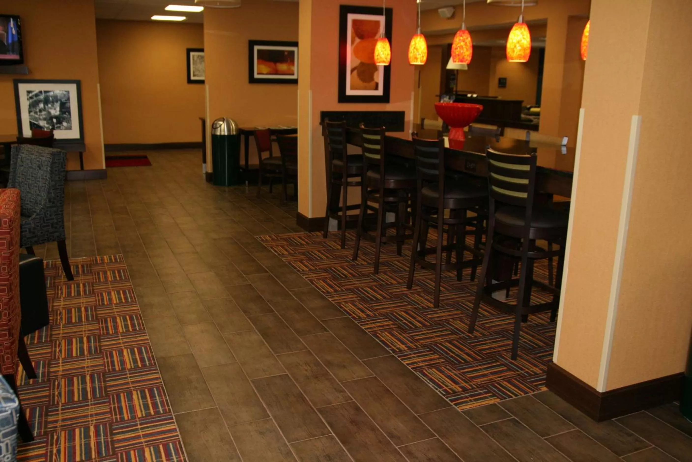Lobby or reception in Hampton Inn Youngstown-North
