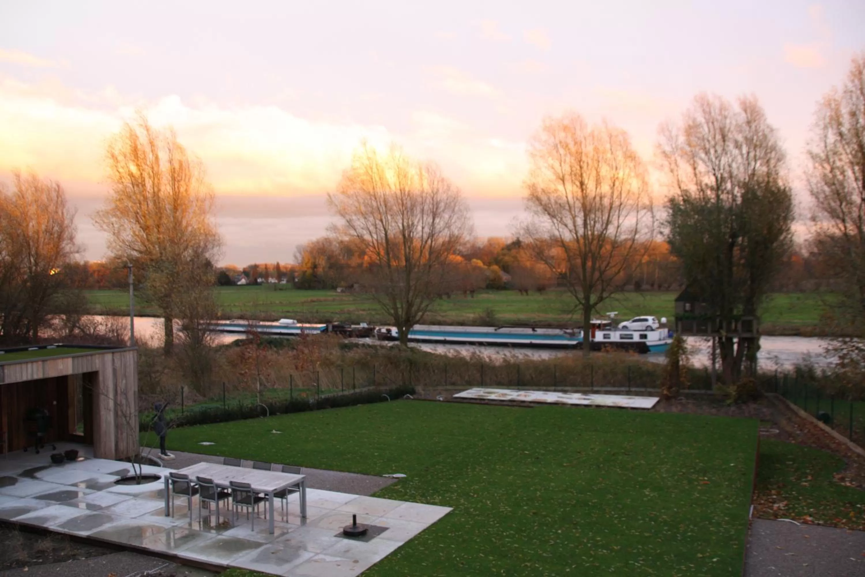 Garden view in B&B The View Bis