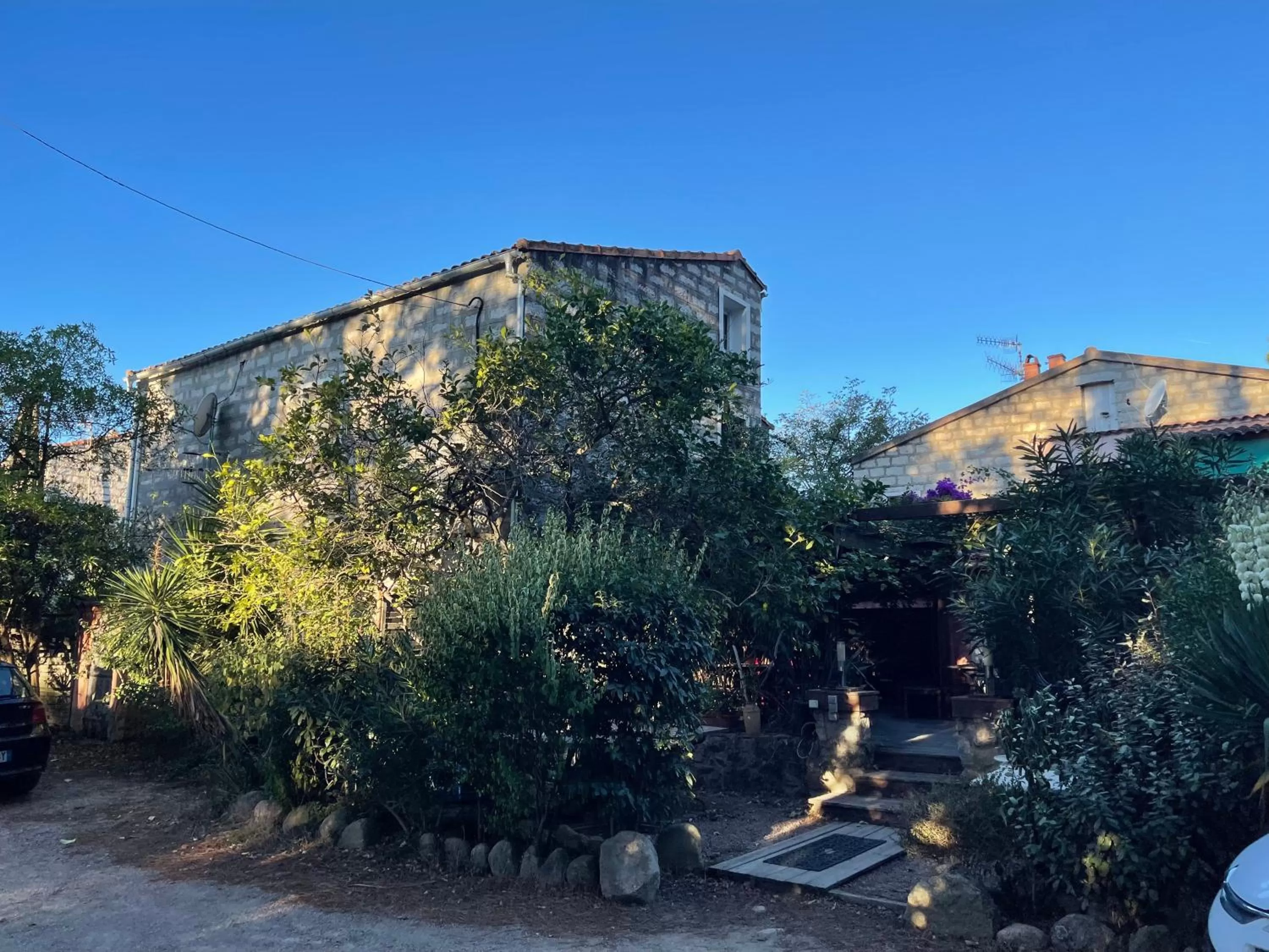 View (from property/room), Property Building in Restaurant - Chambres d'Hôtes Terra Bella Lecci