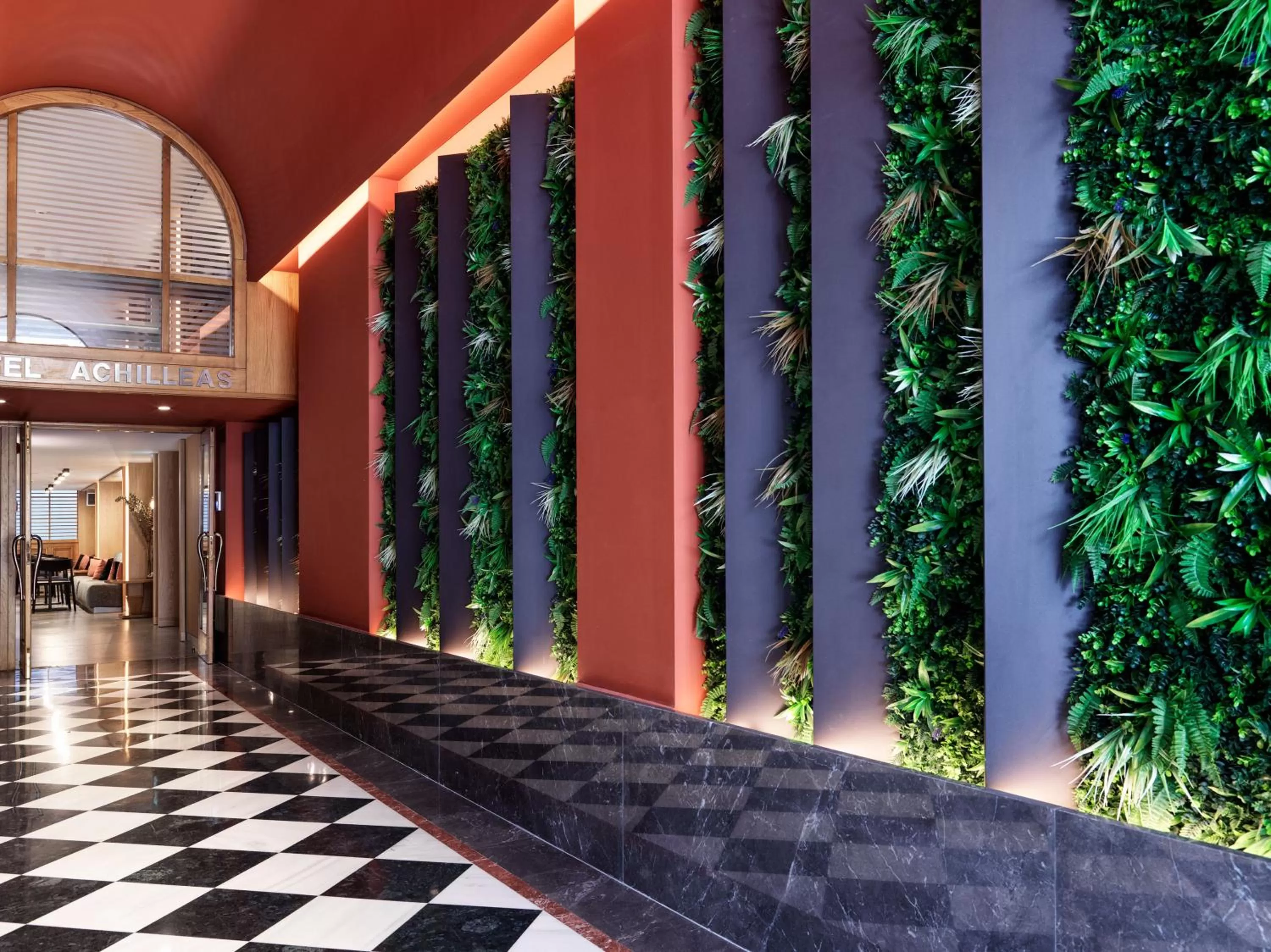 Property building in Hotel Achilleas