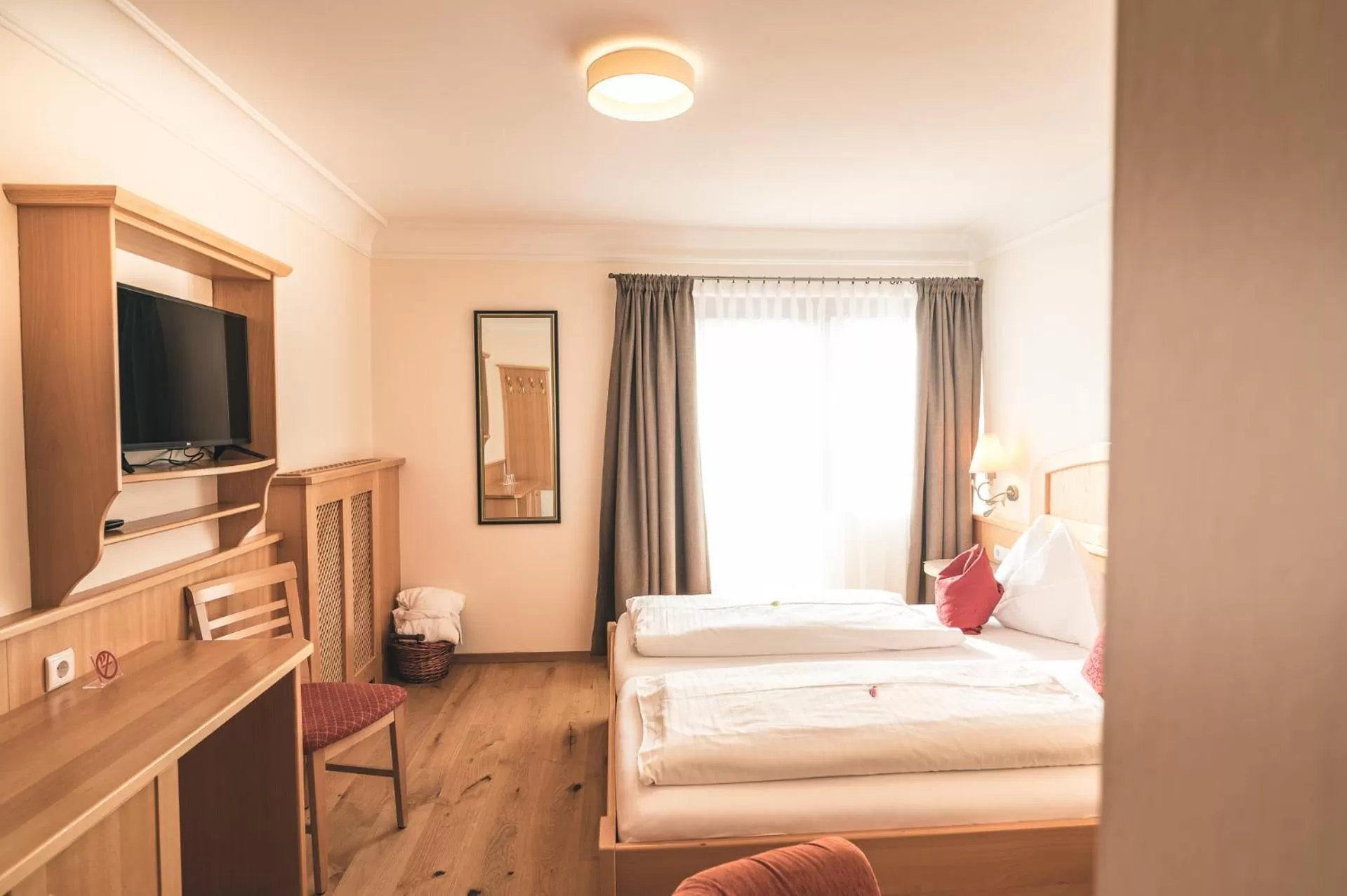 Bed in Hotel Schartner