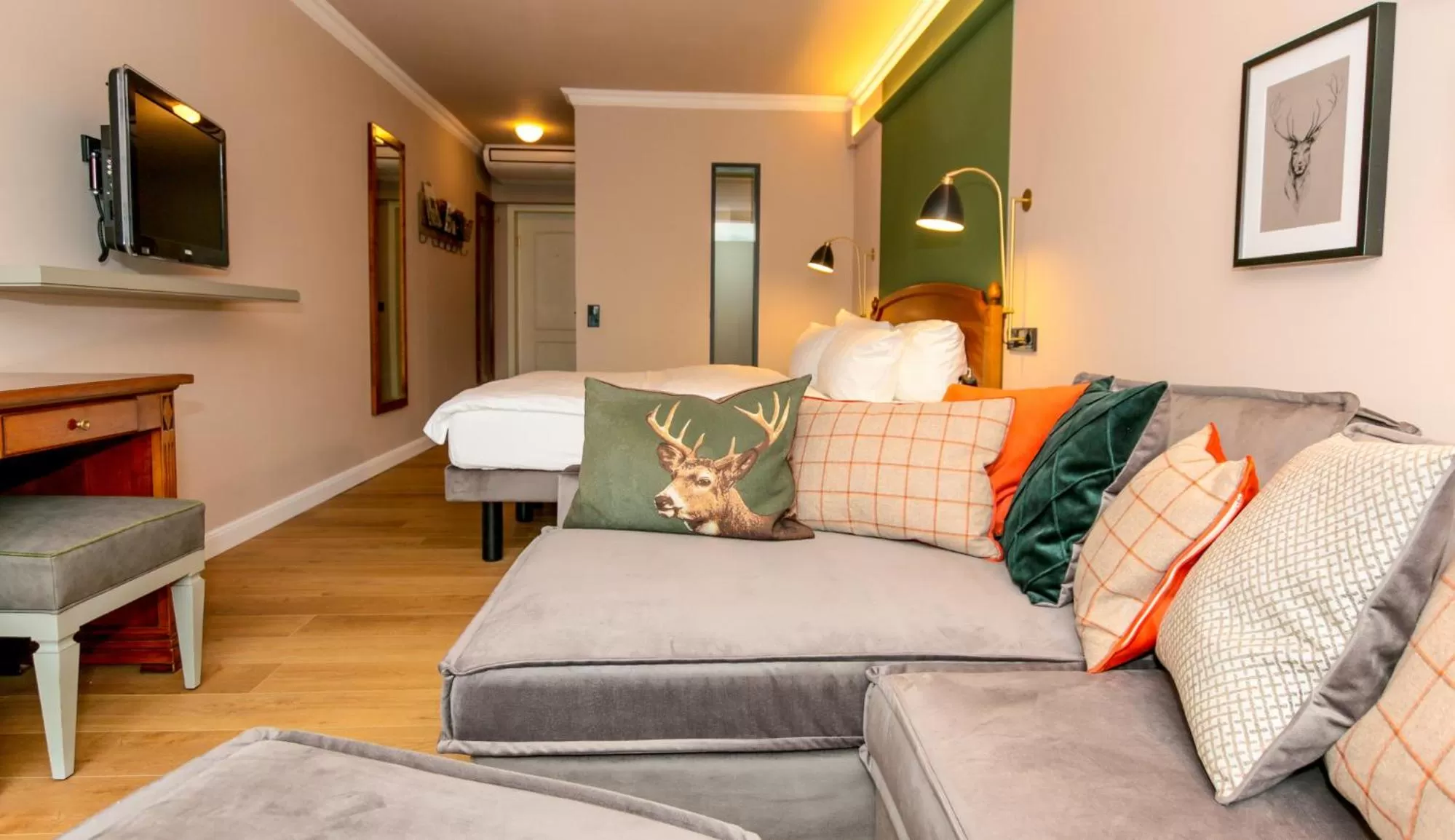 Bed in Nordseehotel Kröger