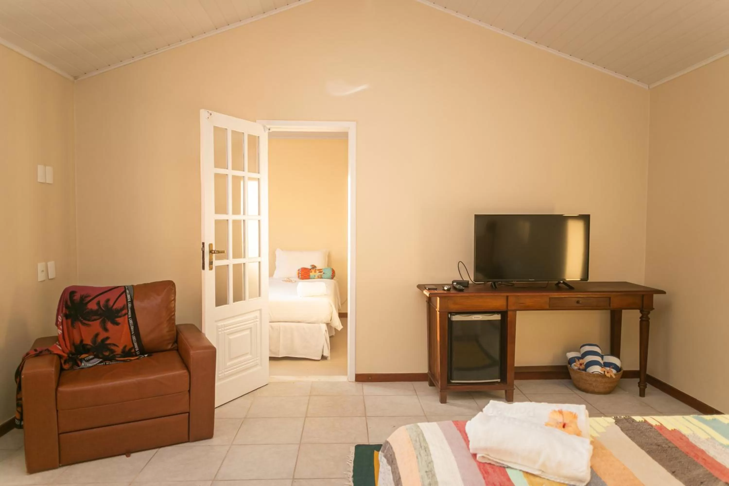 Bed in Pousada Corsario Buzios