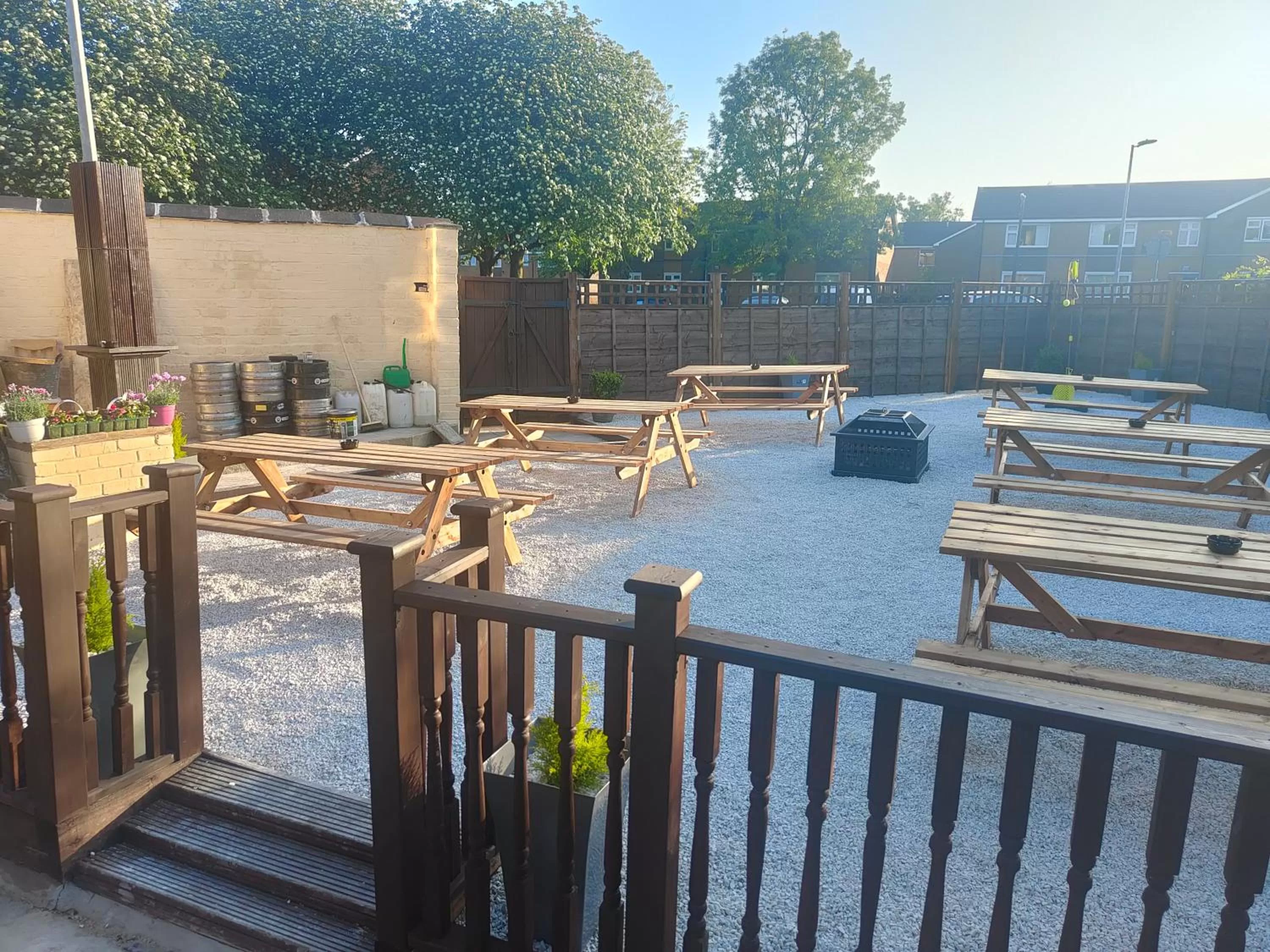 Garden in The Oddfellows Arms