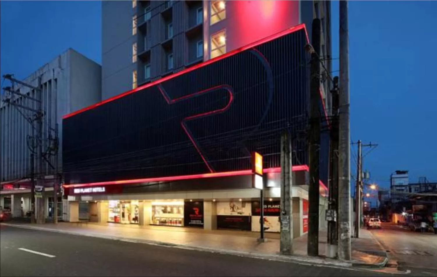 Property building in Red Planet Cubao Aurora Boulevard