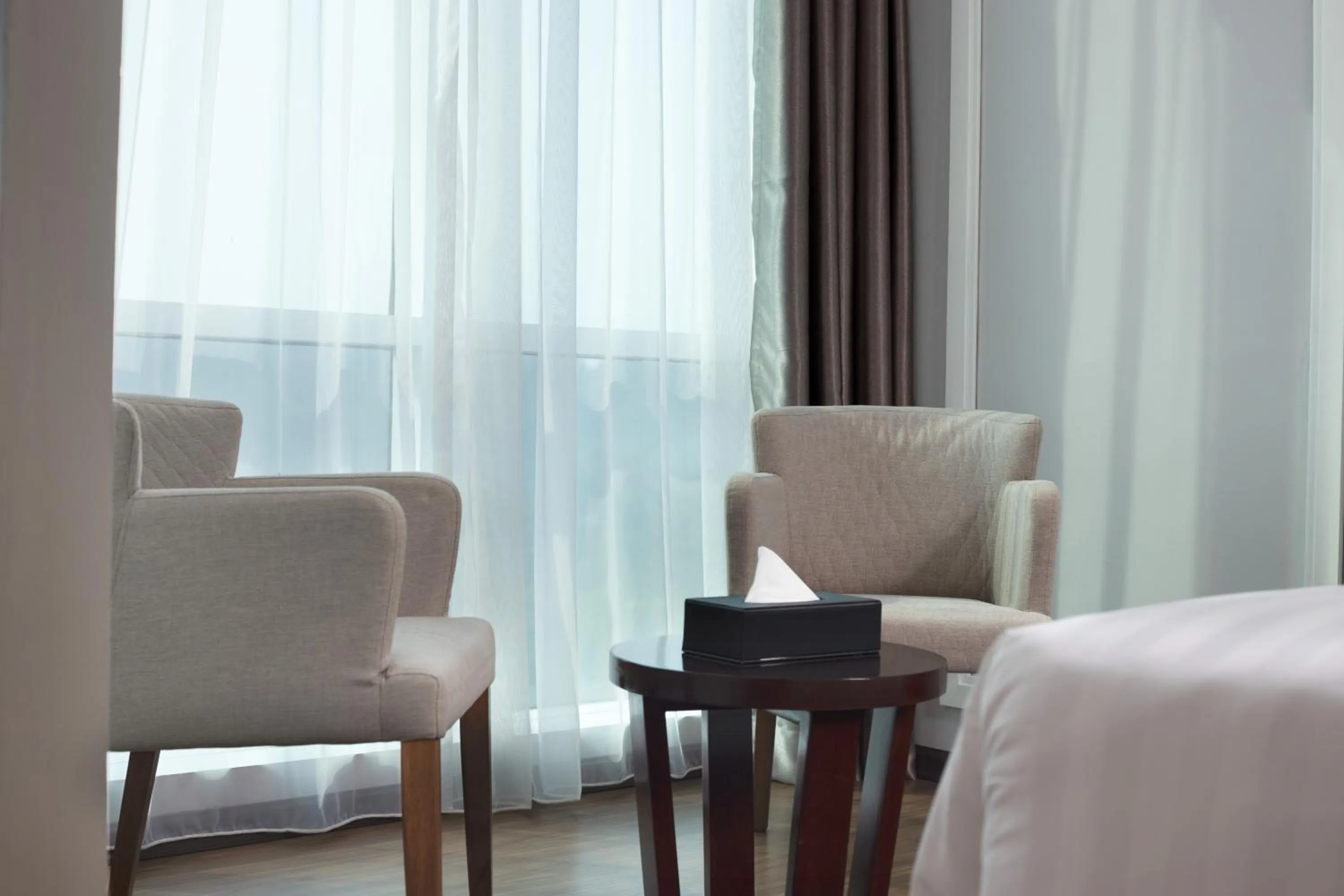 Seating area in Panbil Residence Serviced Apartment