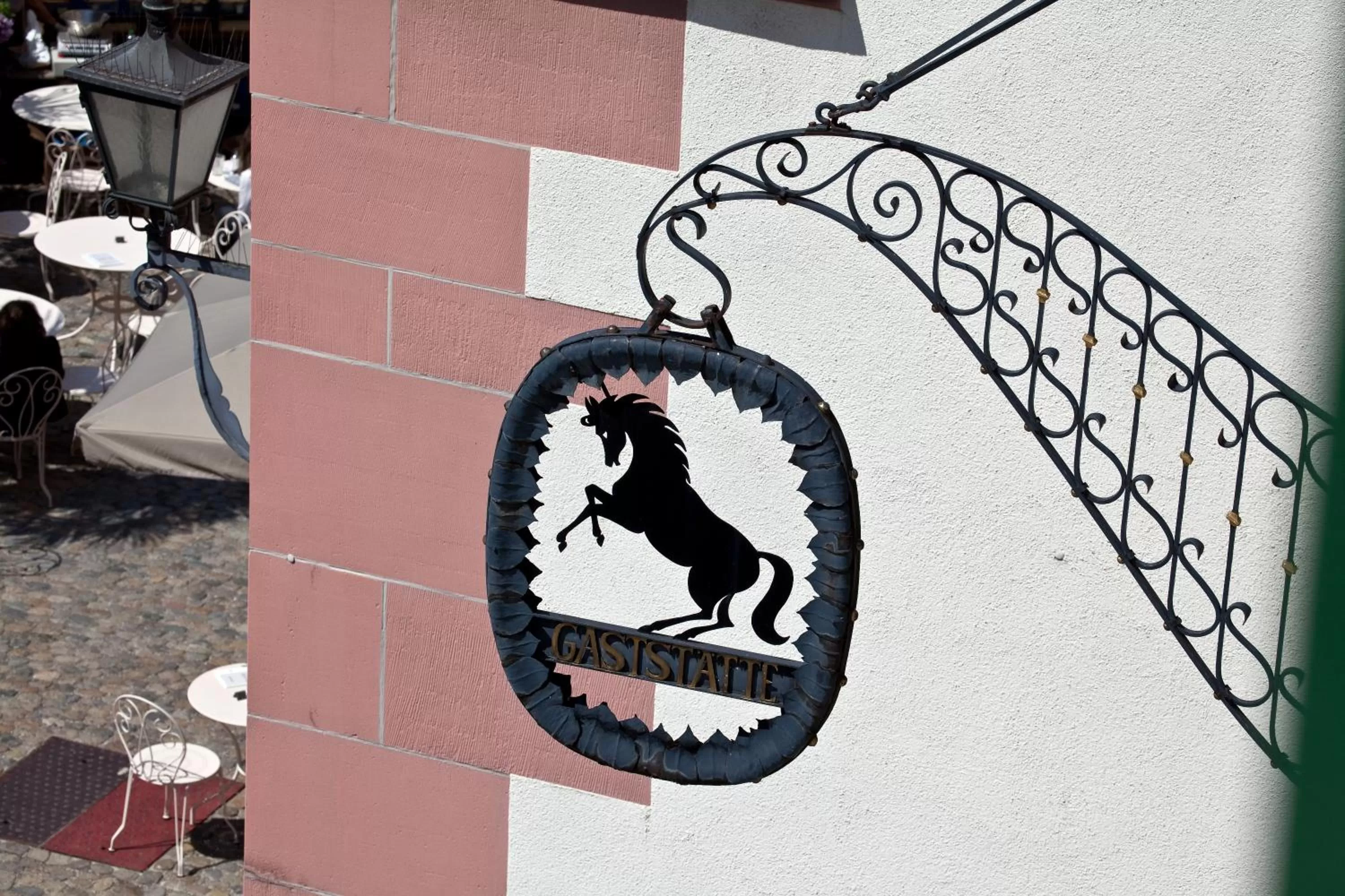 Decorative detail in Hotel Rappen am Münsterplatz