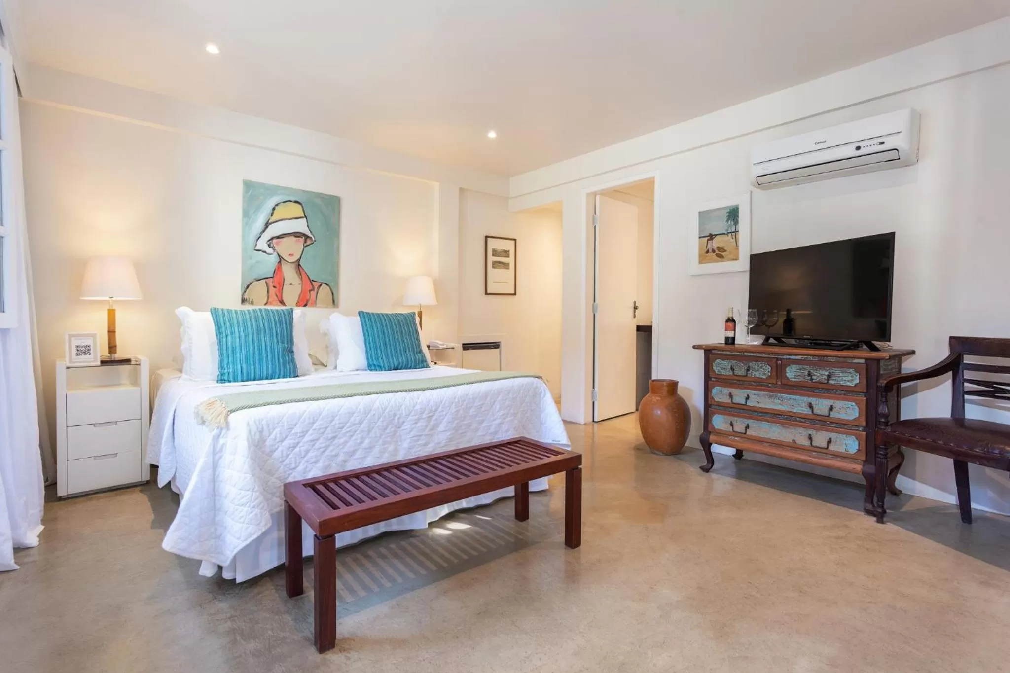 Bed in Abracadabra Boutique Hotel