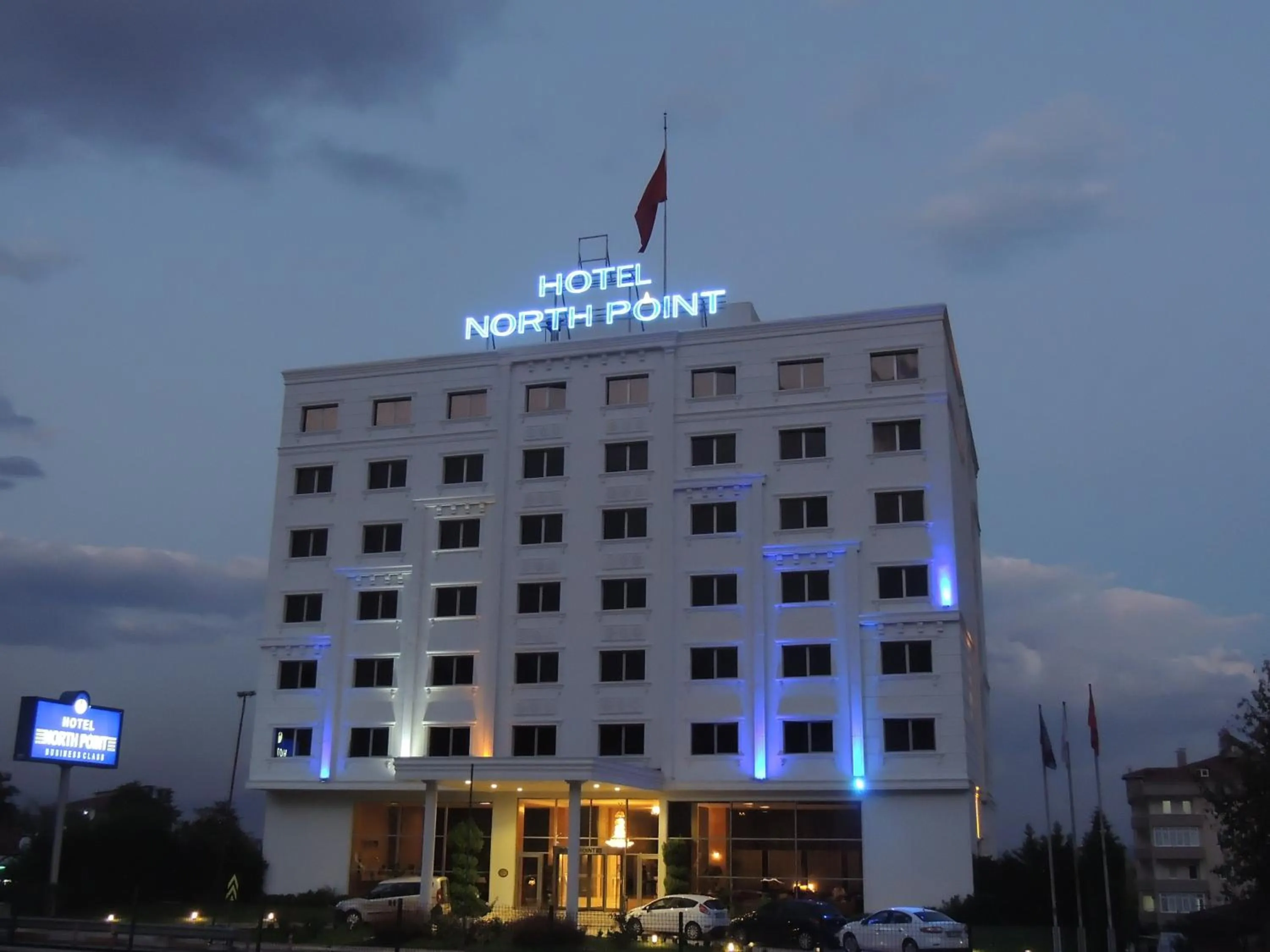 Facade/entrance in North Point Hotel