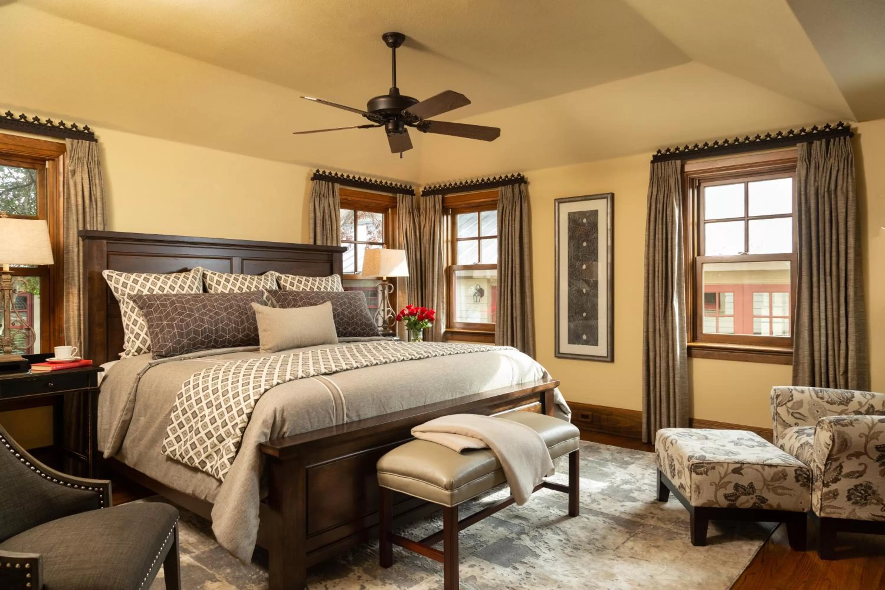 Bedroom, Bed in Inn on Lake Granbury a Boutique Hotel
