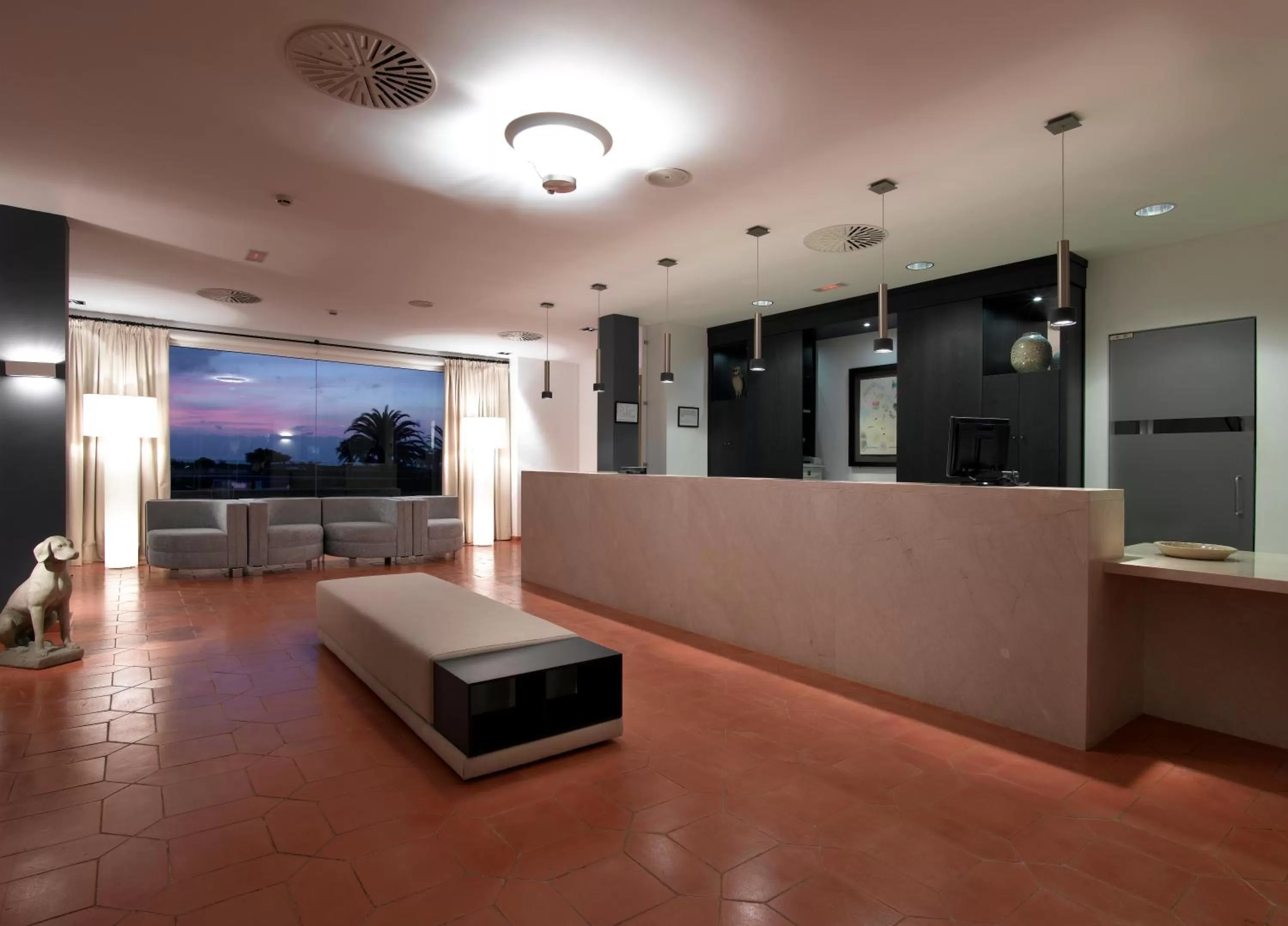 Lobby or reception in Parador de Málaga Golf