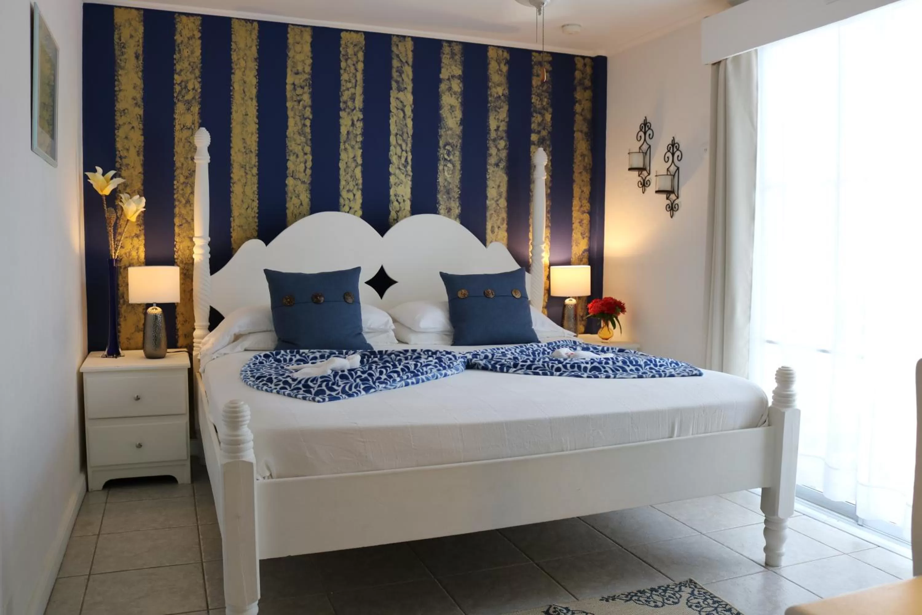 Bed in Villa Boscardi