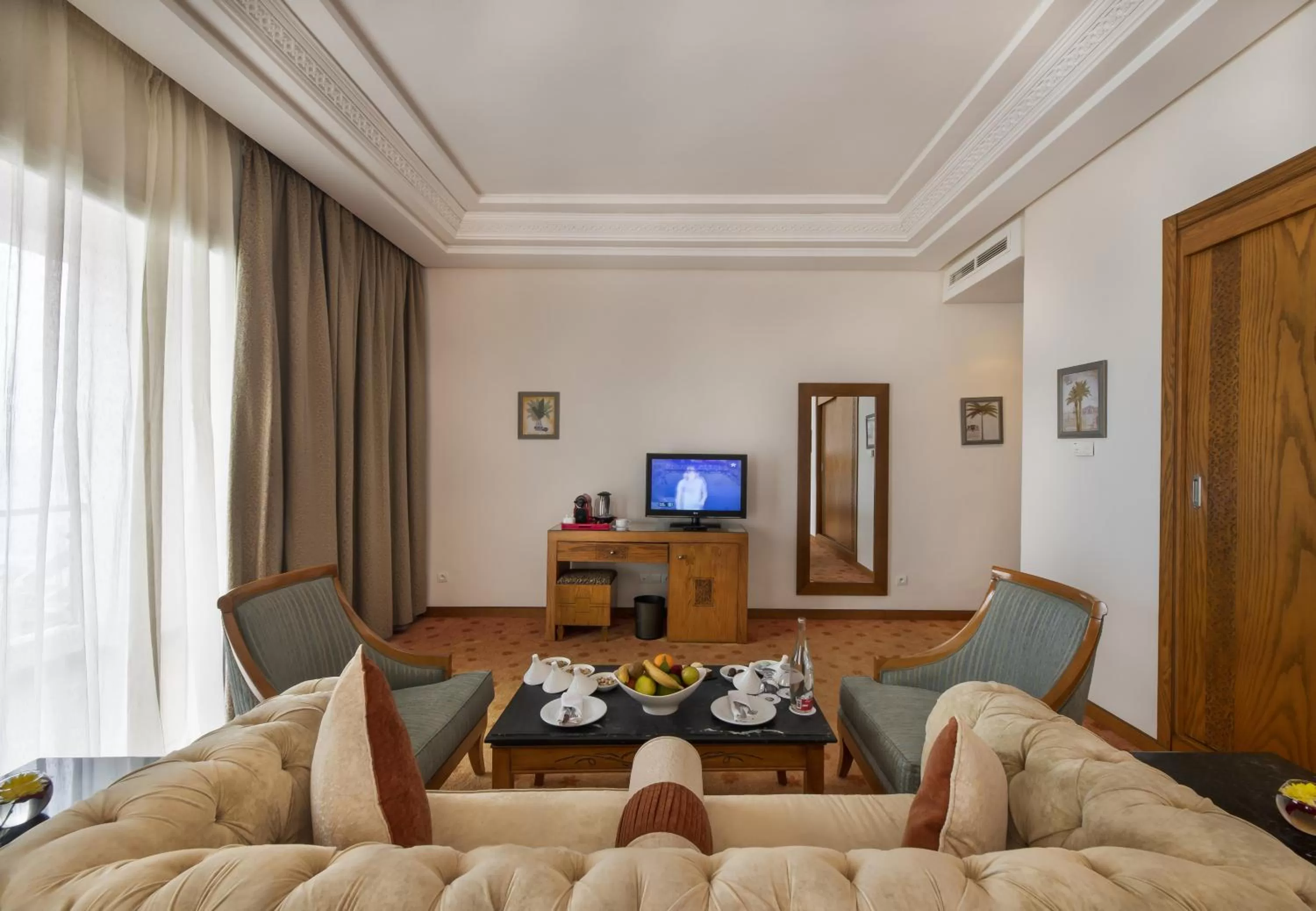 TV and multimedia in Grand Mogador Sea View & Spa