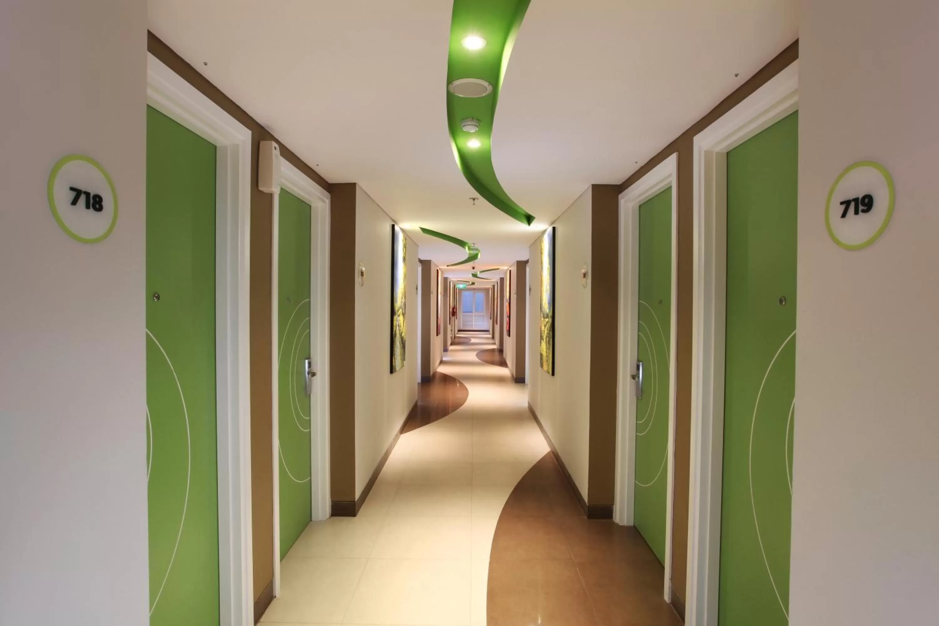 Decorative detail in Zest Sukajadi Bandung by Swiss-Belhotel International