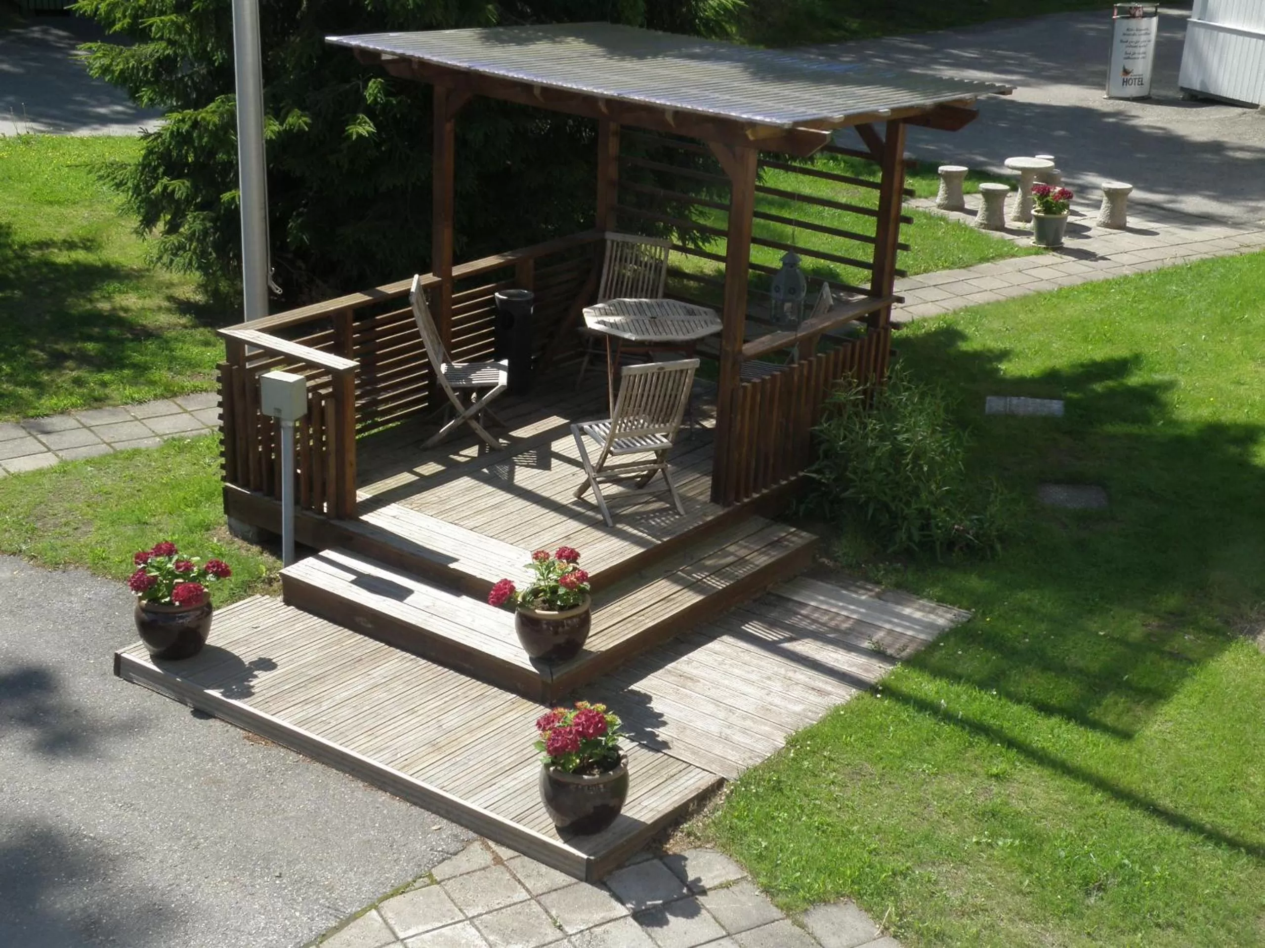 Garden in Finlandia Hotel Airport Oulu