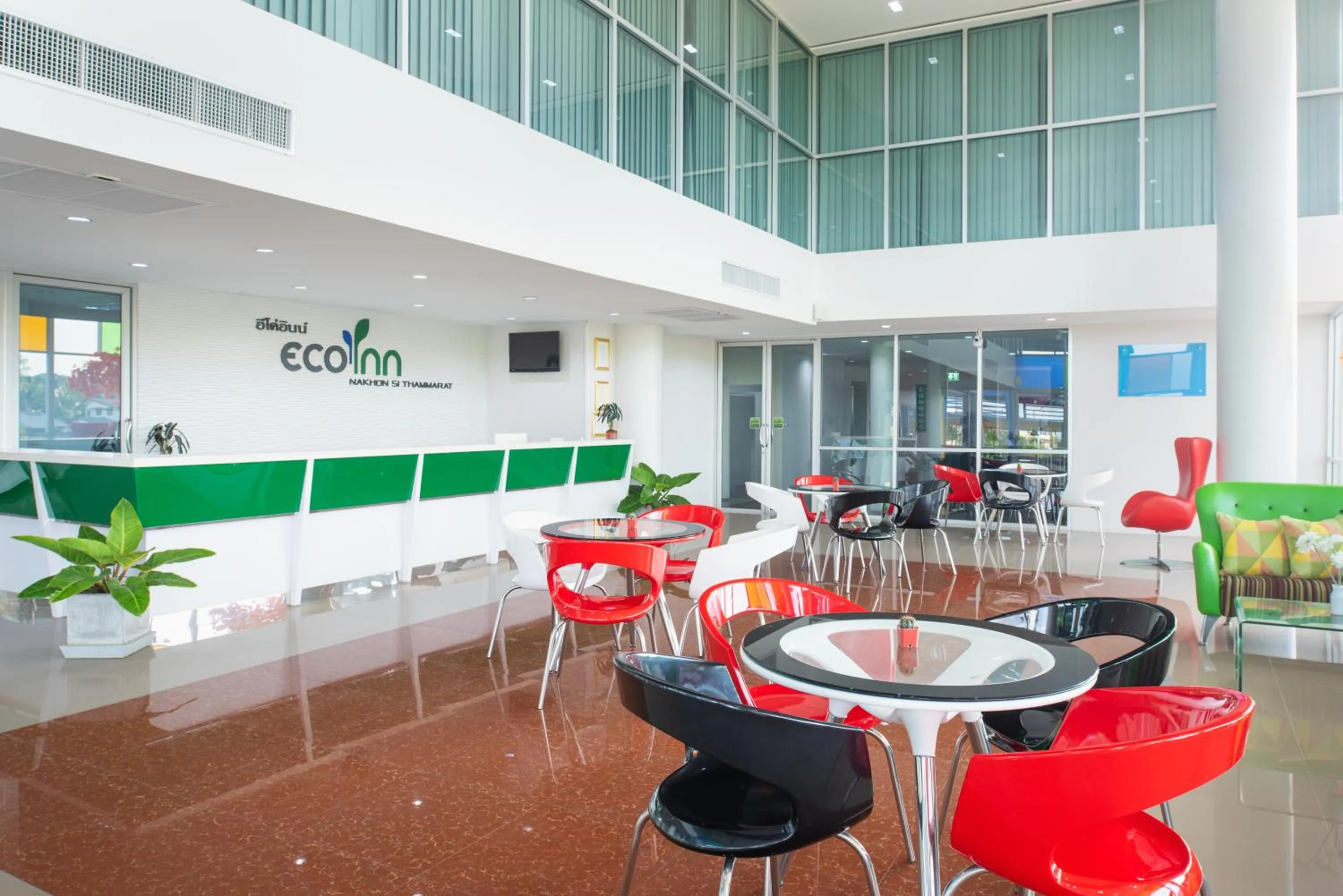 Lobby or reception in Eco Inn Prime Nakhon Si Thammarat