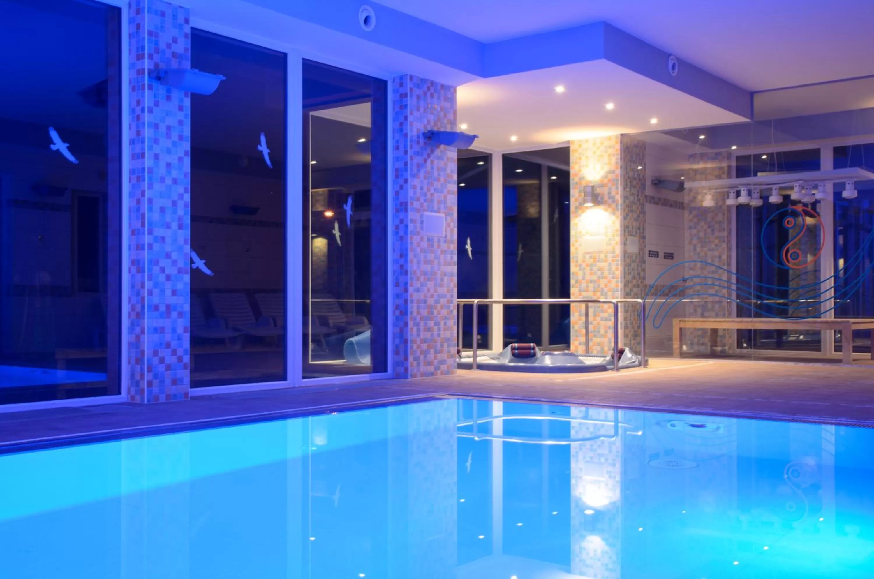 Swimming pool in OREA Resort Panorama Moravský kras