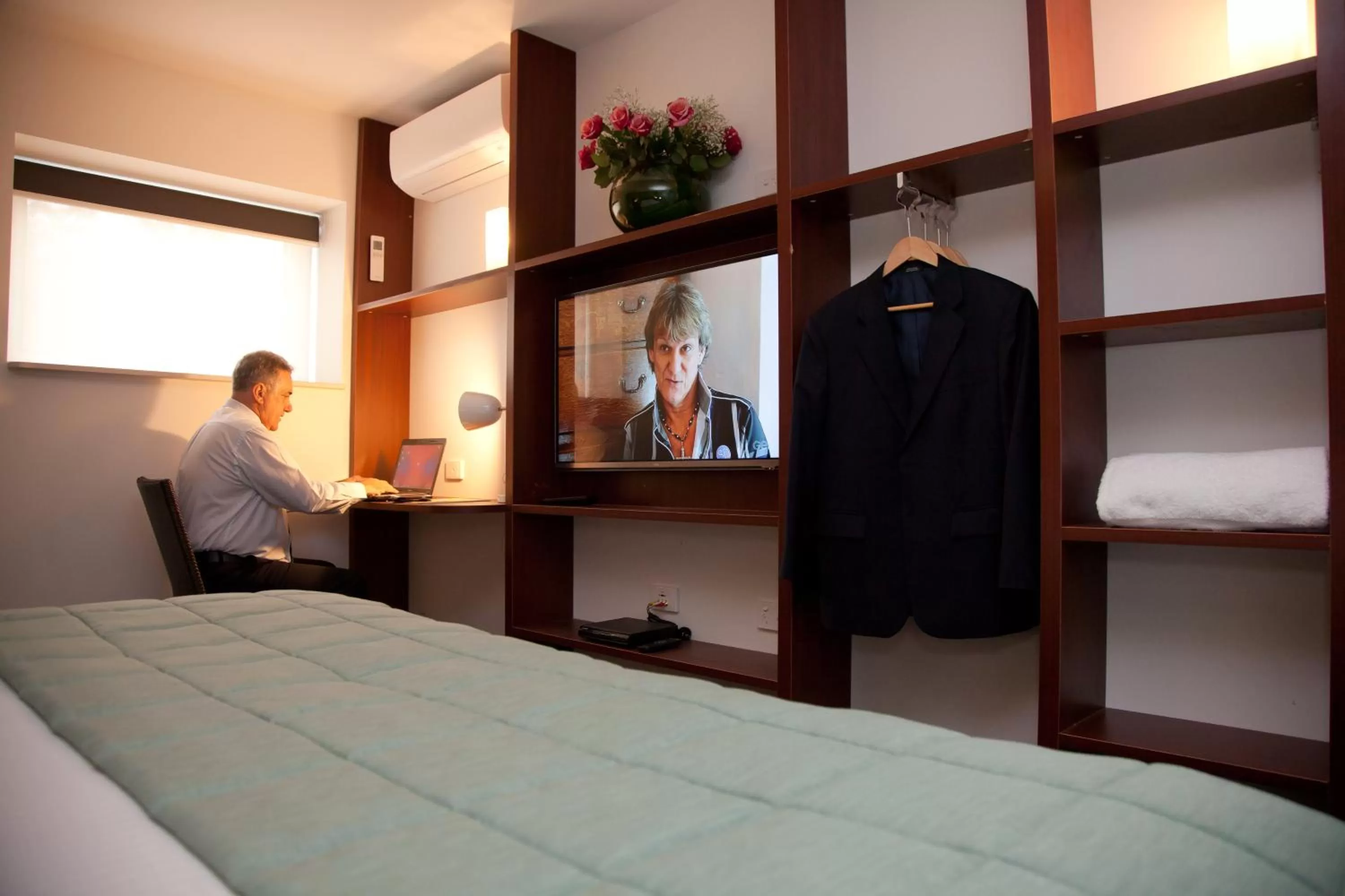 Decorative detail, Bed in Grand Hotel and Studios