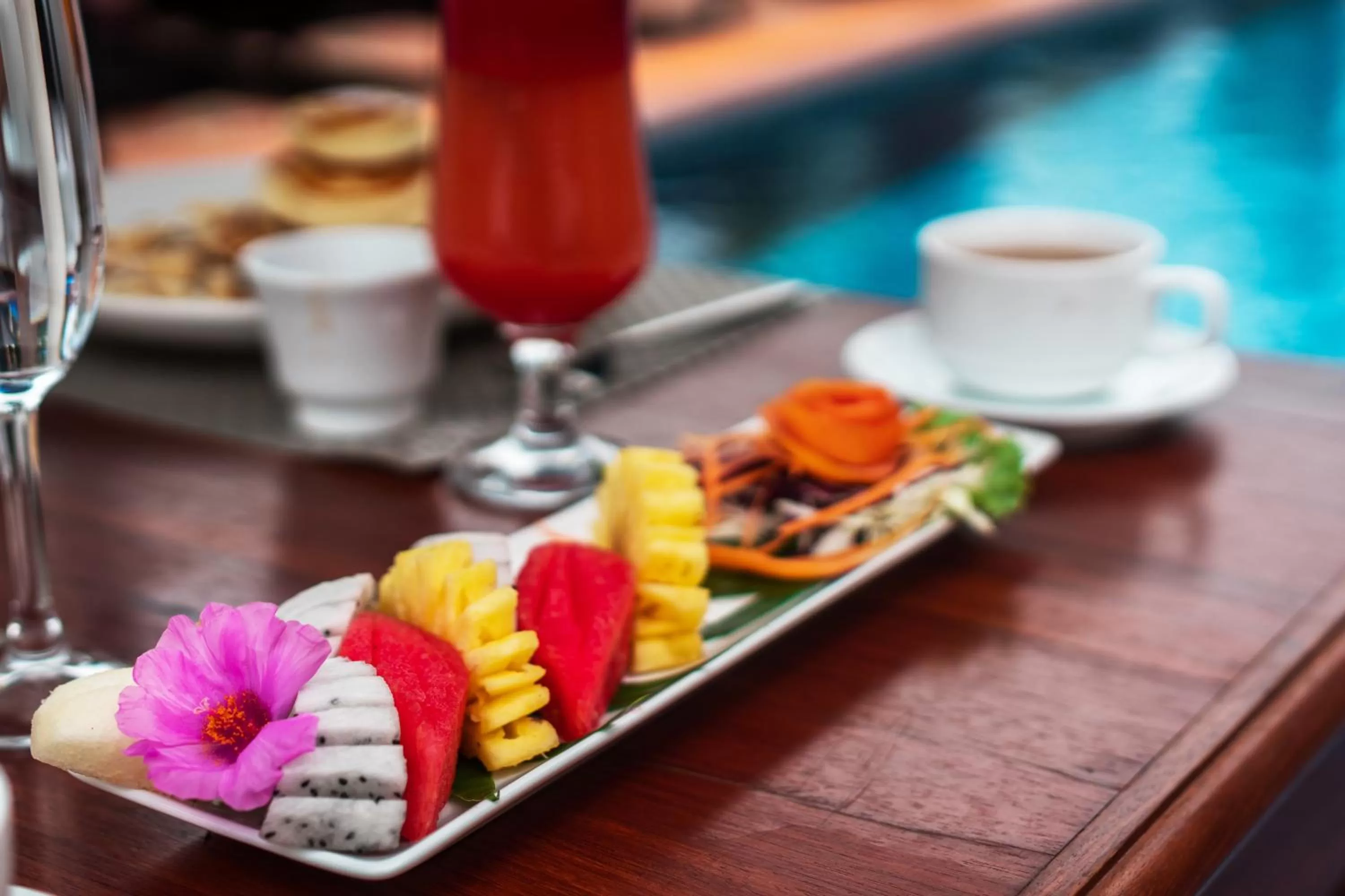 Food close-up in Okay Boutique Hotel