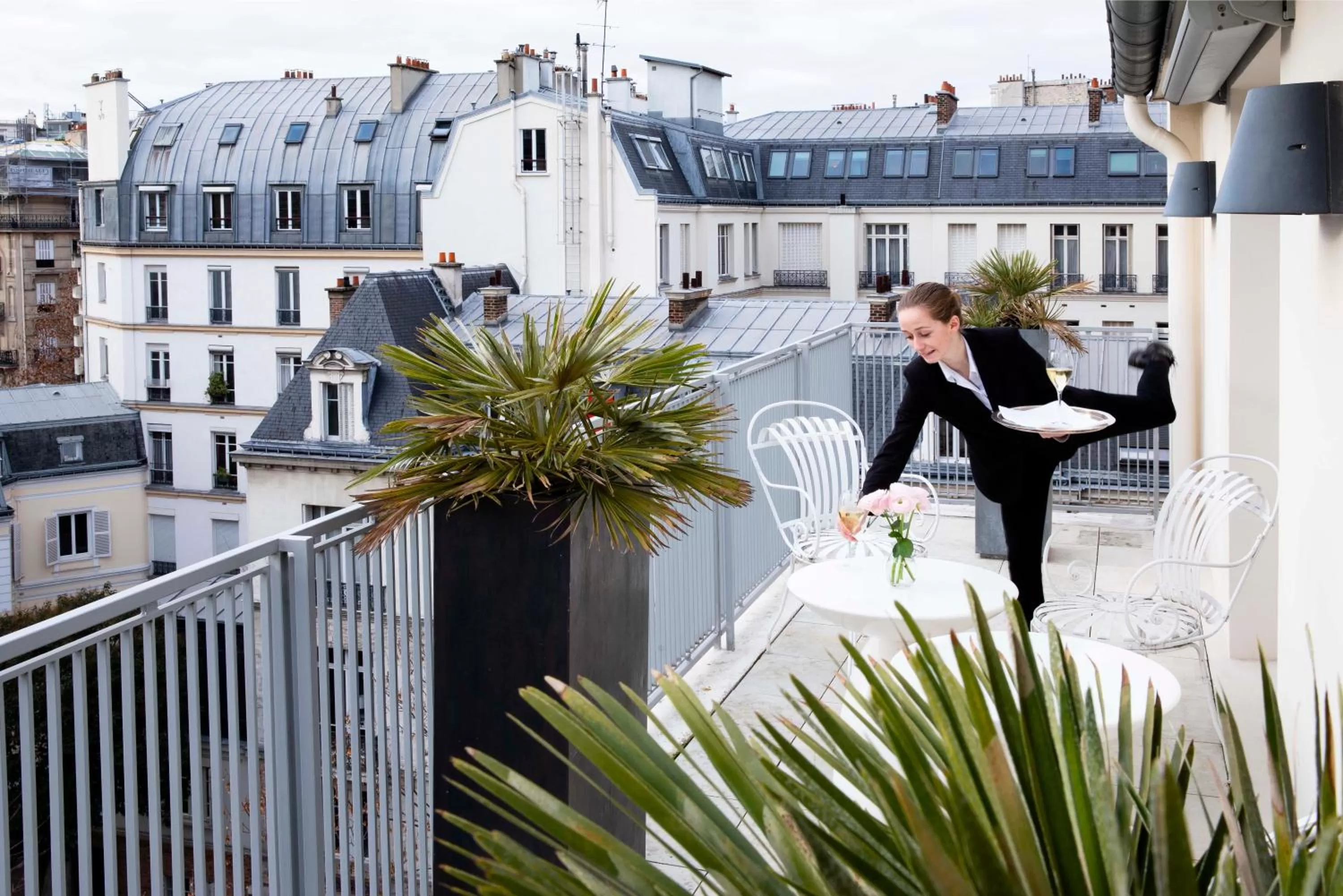 Balcony/Terrace in Hotel De Sers Champs Elysees