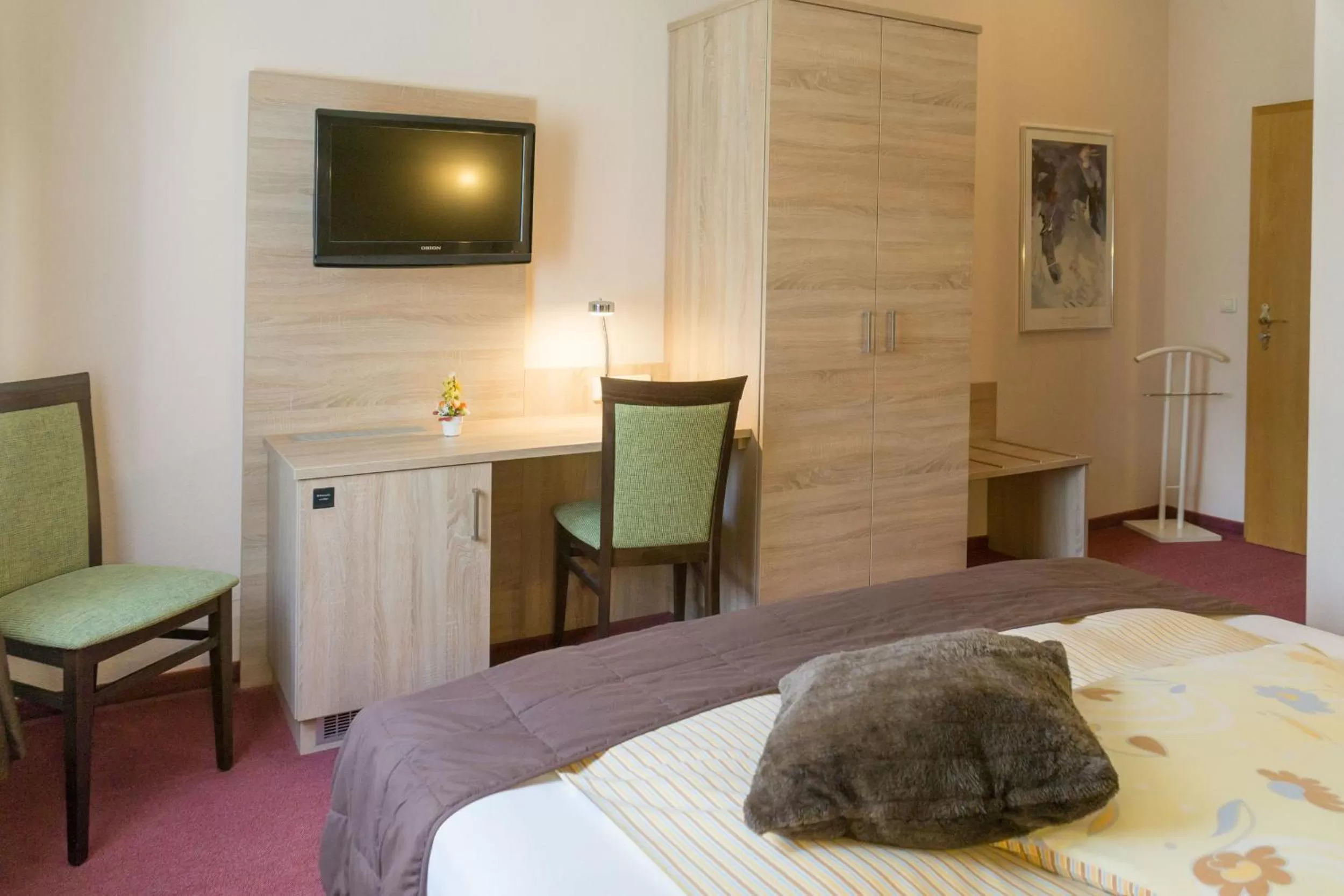 Decorative detail, Bed in Hotel zur Post in Wurzen