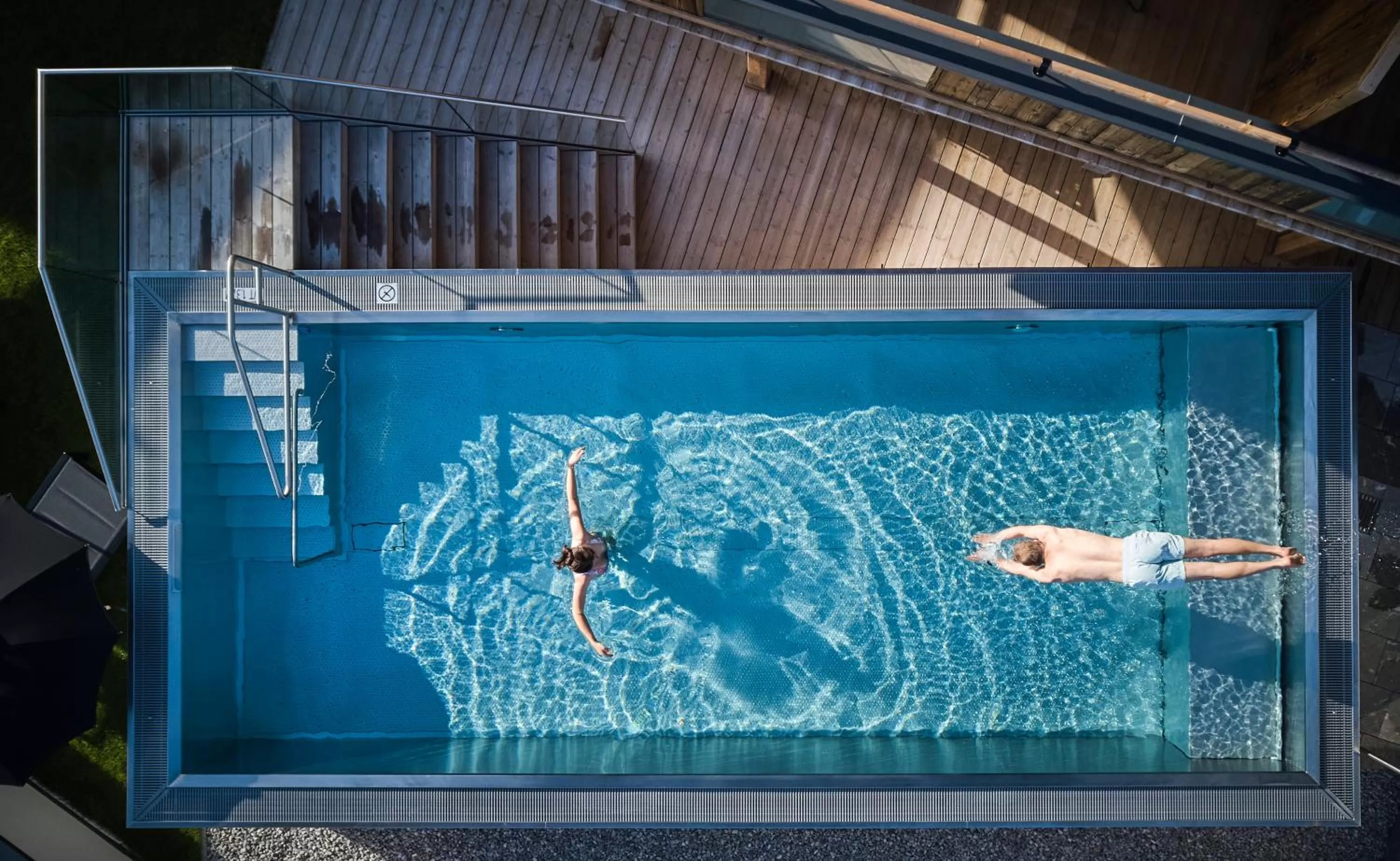 Swimming pool in Hotel Astrid - Ski In - Ski Out