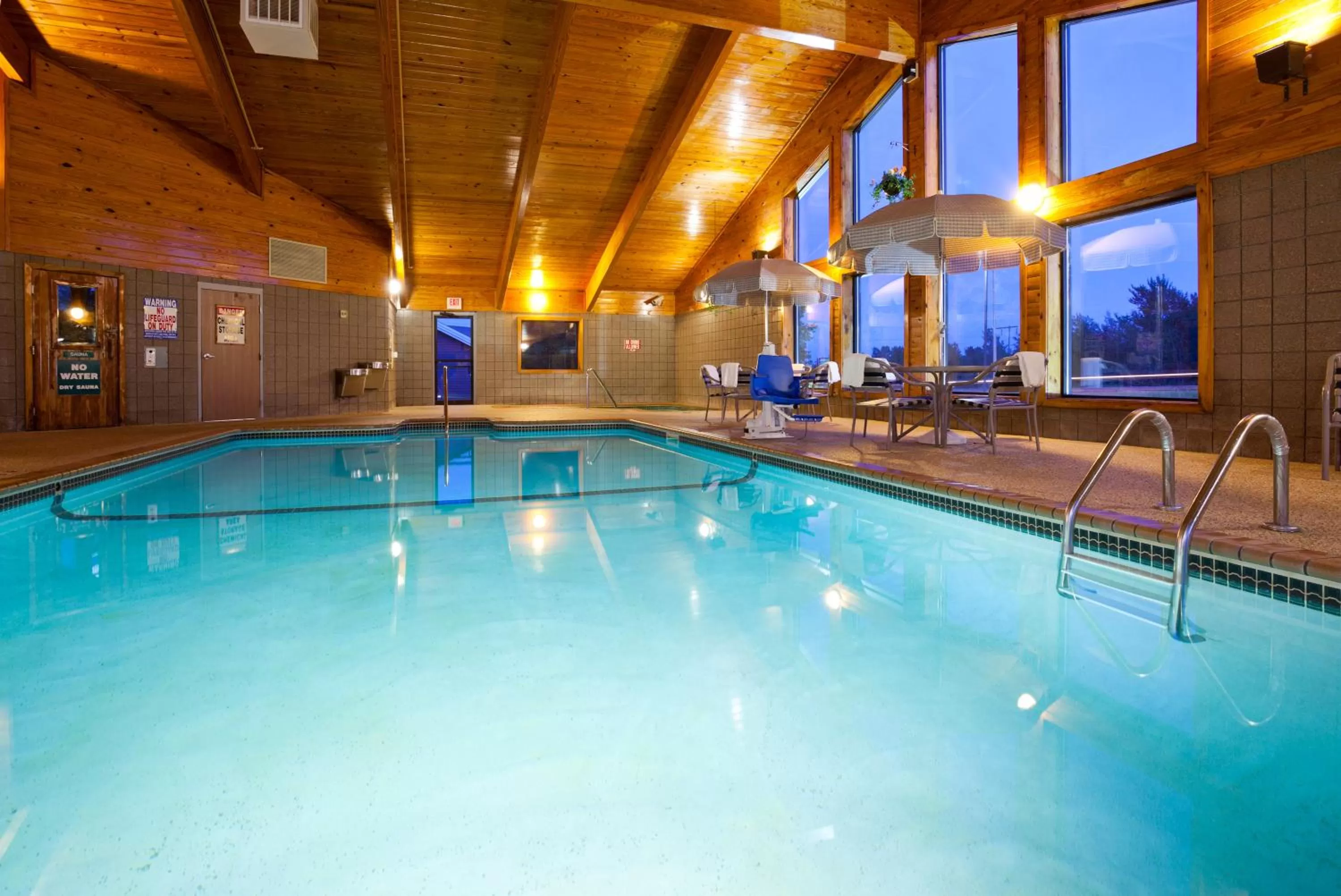 Swimming pool in AmericInn by Wyndham Duluth South Proctor Black Woods Event Ctr