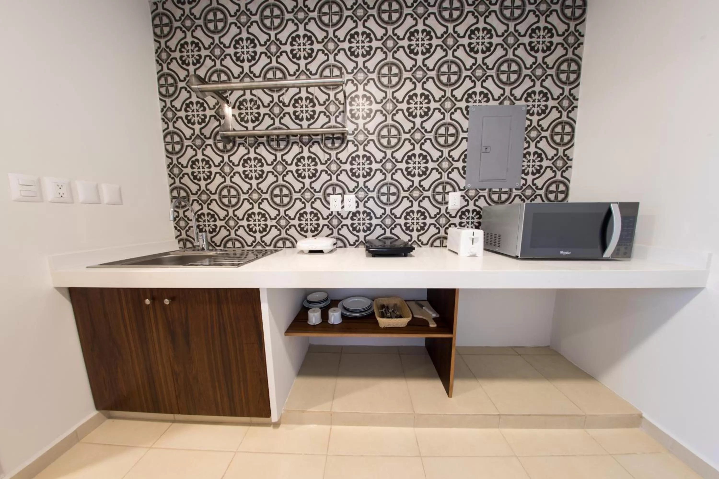 Kitchen or kitchenette in Hotel Clipperton