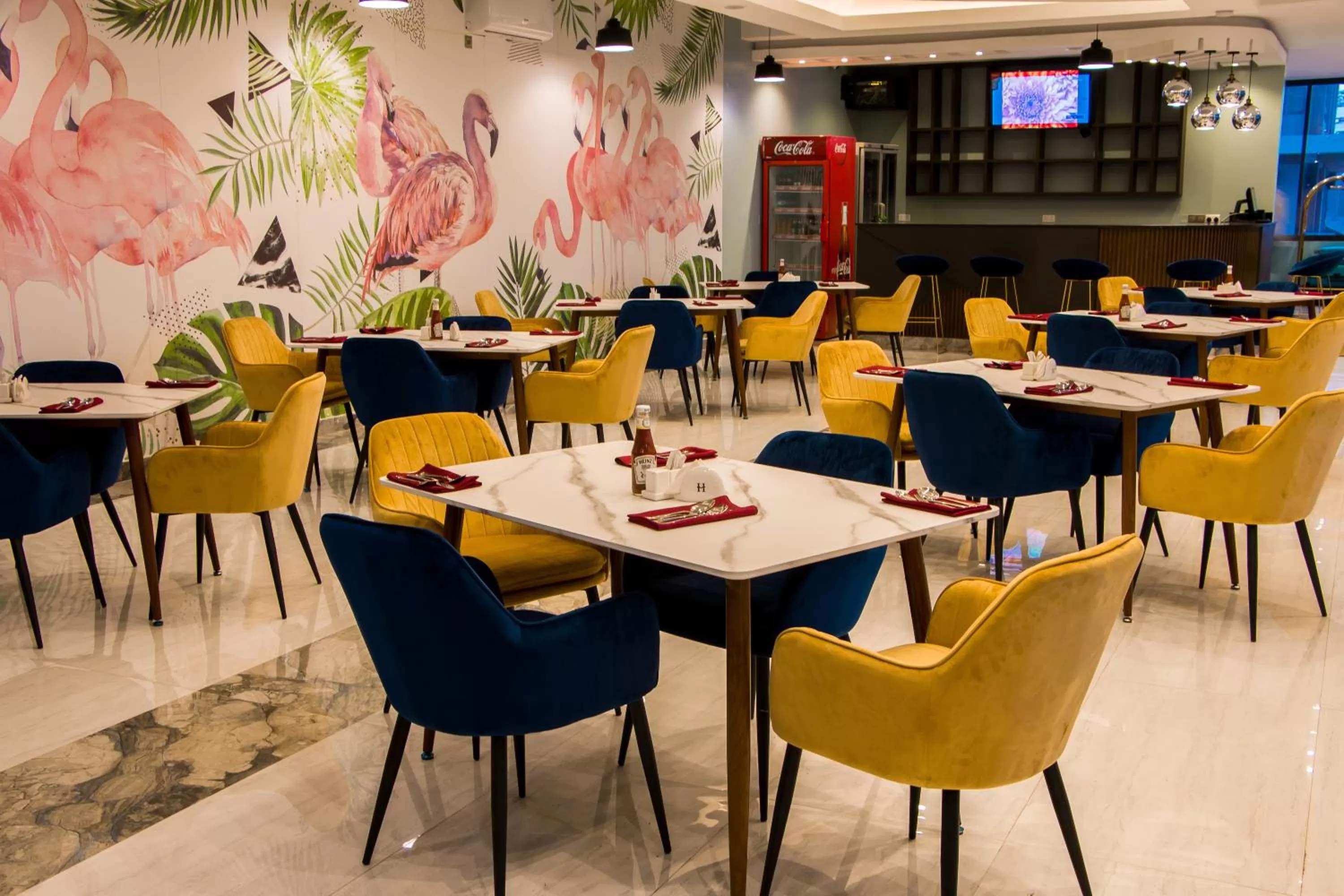 Restaurant/places to eat in Hotel Horizon Entebbe