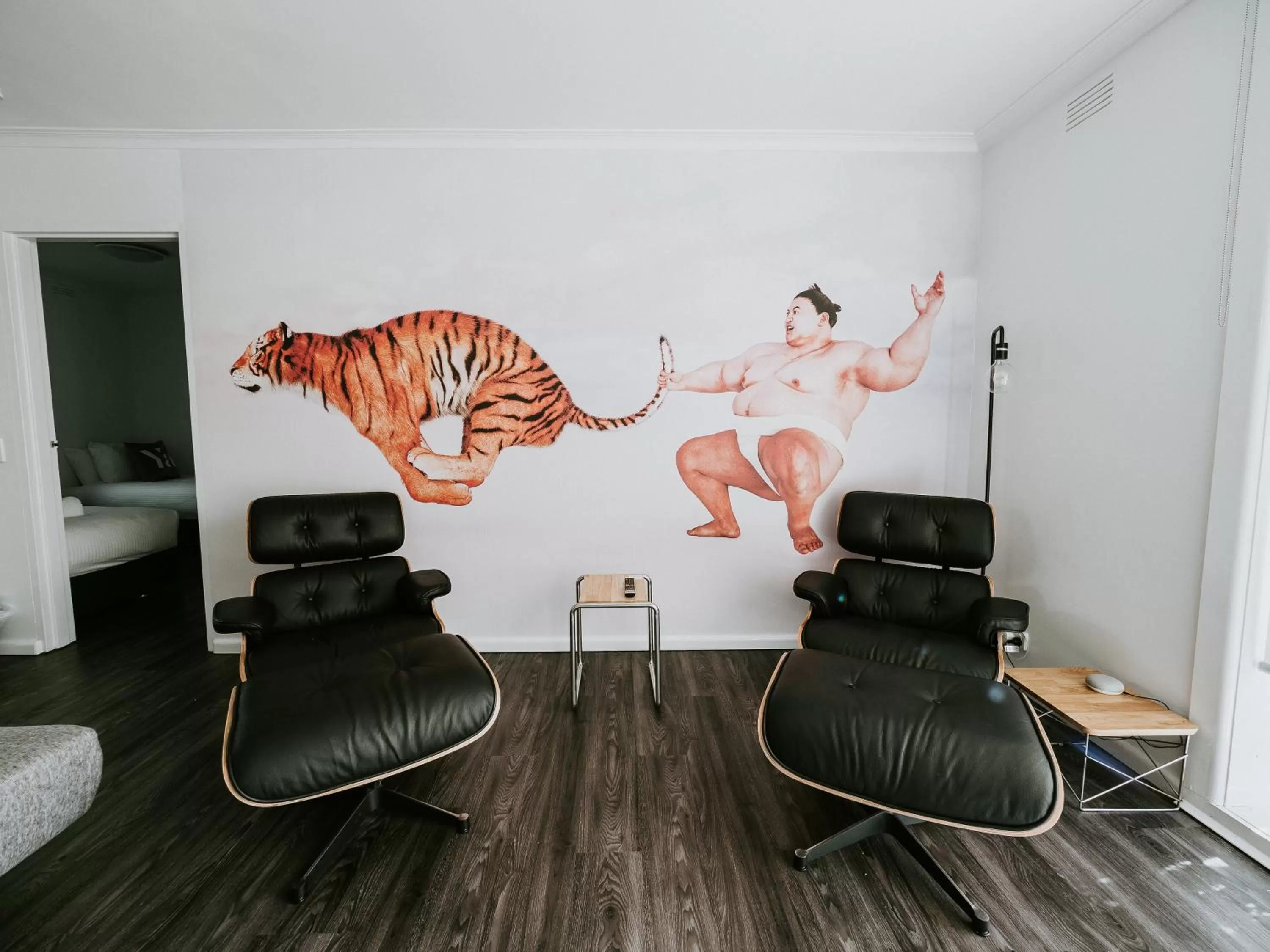 Seating area in SoYa Apartment Hotel