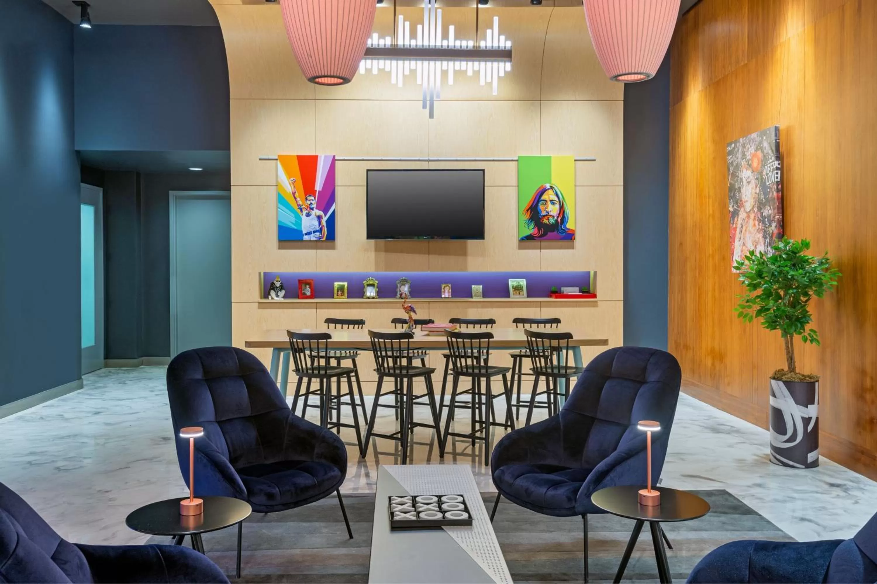 Lobby or reception in Aloft Orlando Downtown