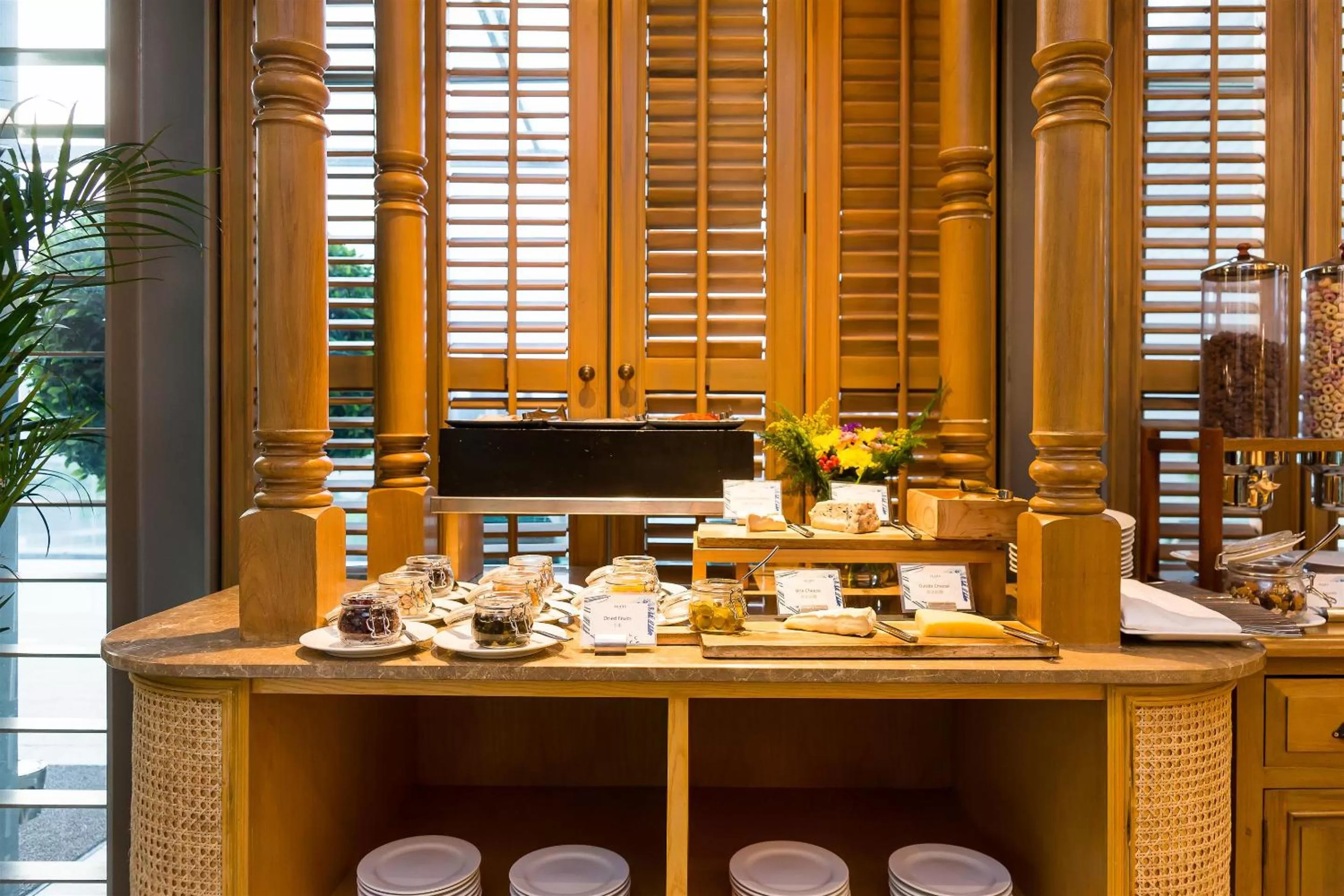 Buffet breakfast in Akara Hotel