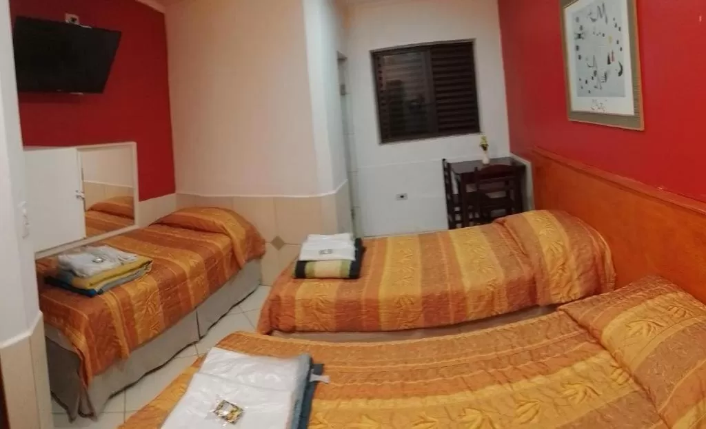 Bed in Hotel Smart Inn