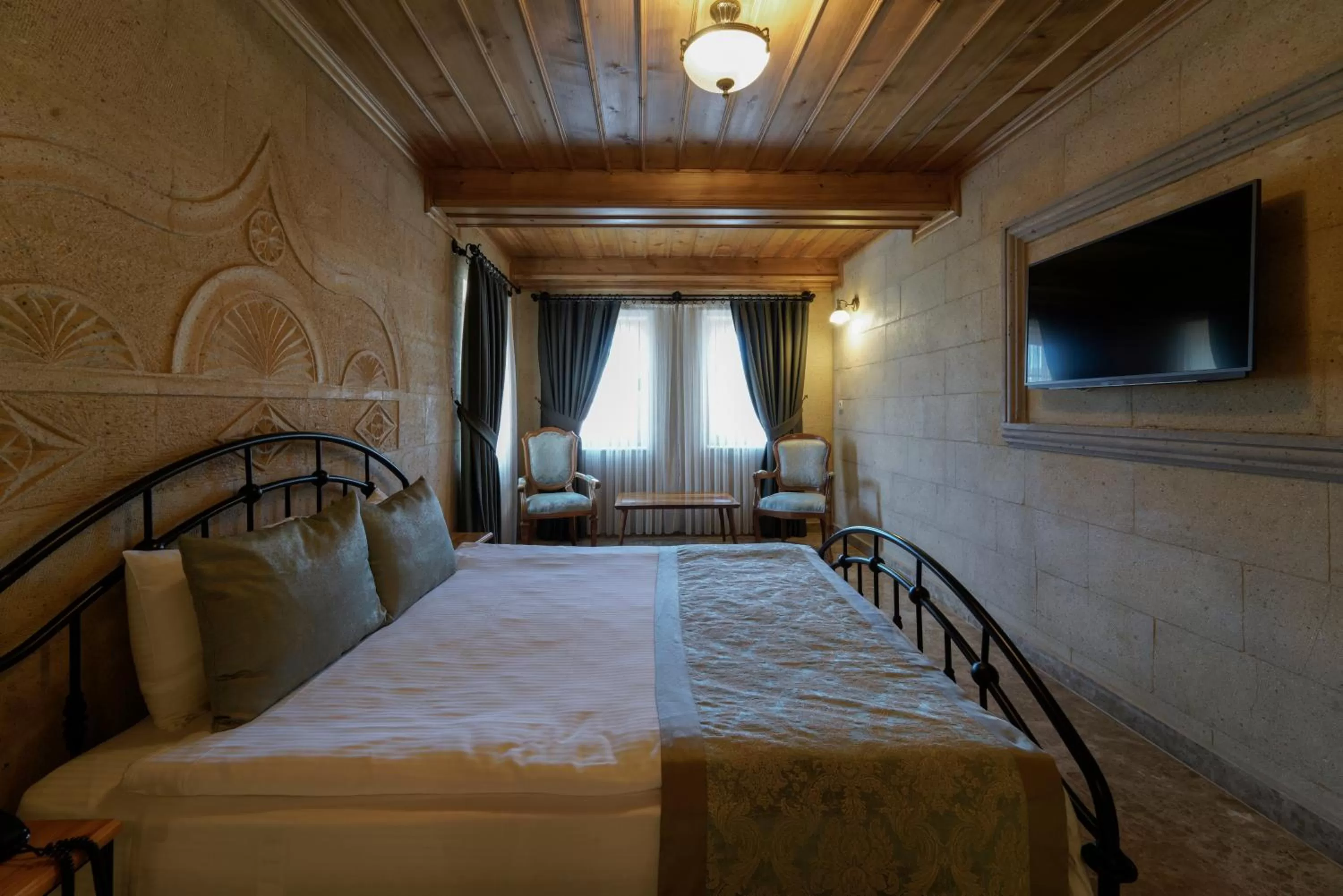 Bed in Cratus Stone Palace