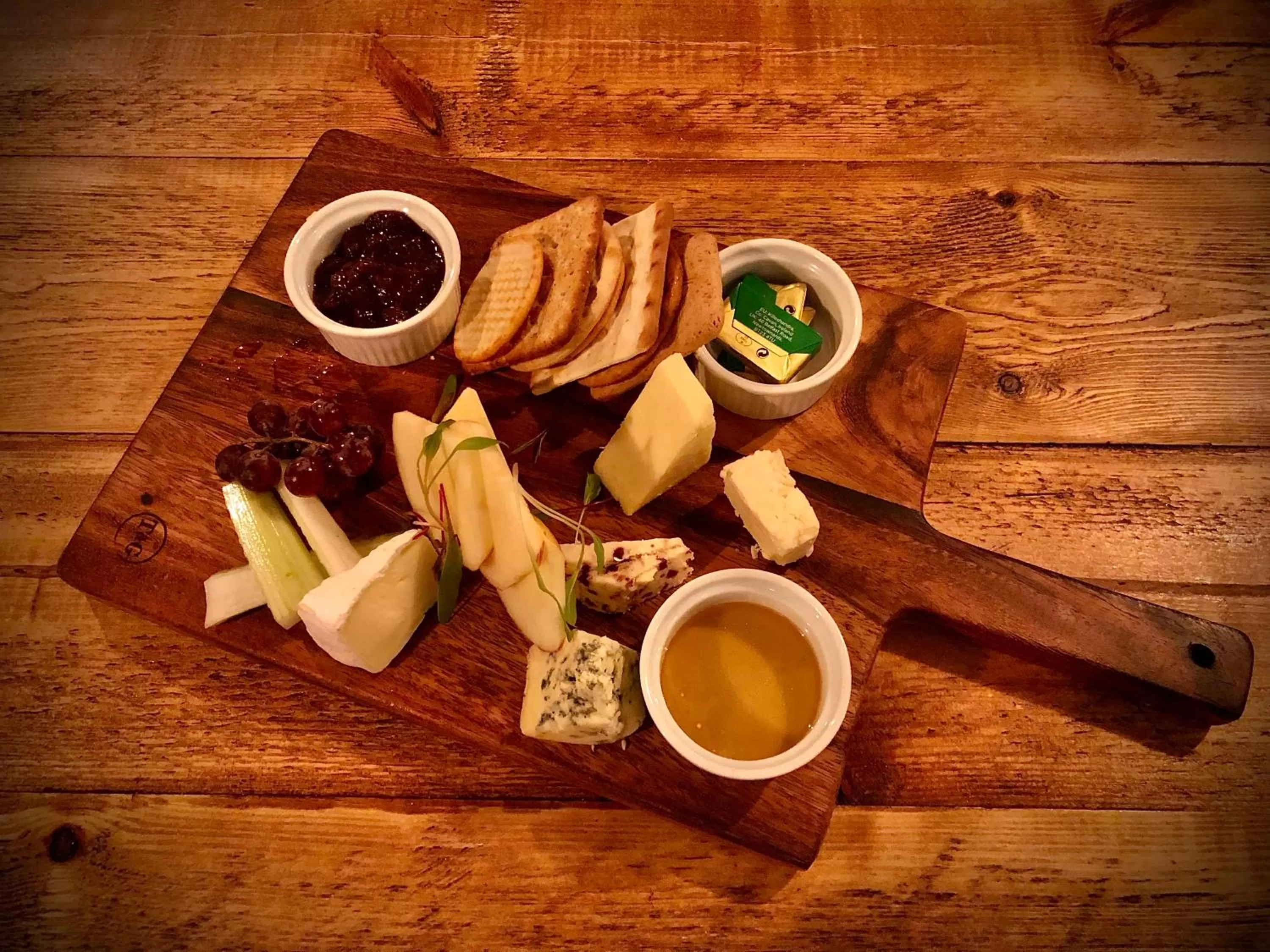 Food in The Black Swan Hotel