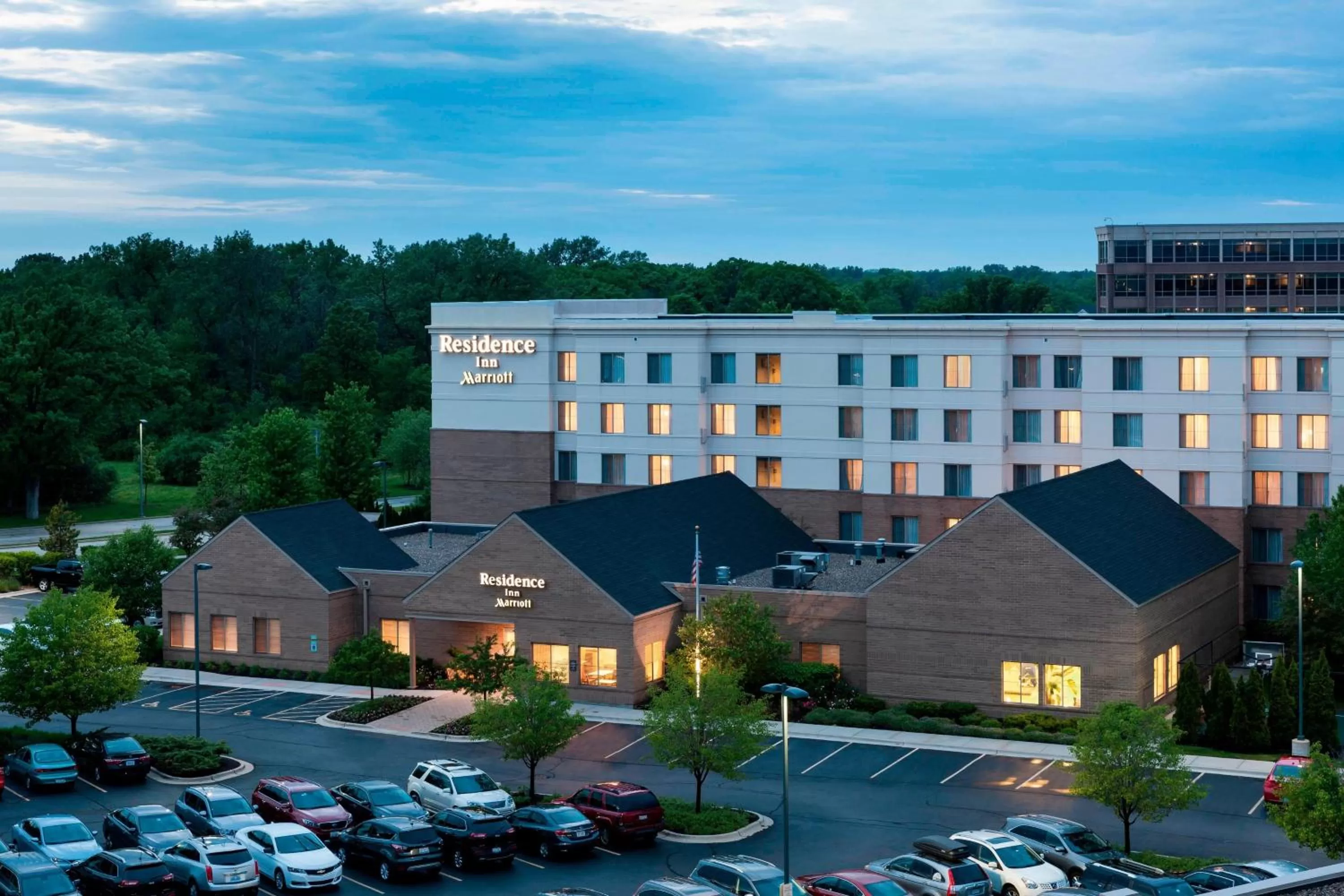 Property building in Residence Inn by Marriott Chicago Lake Forest/Mettawa