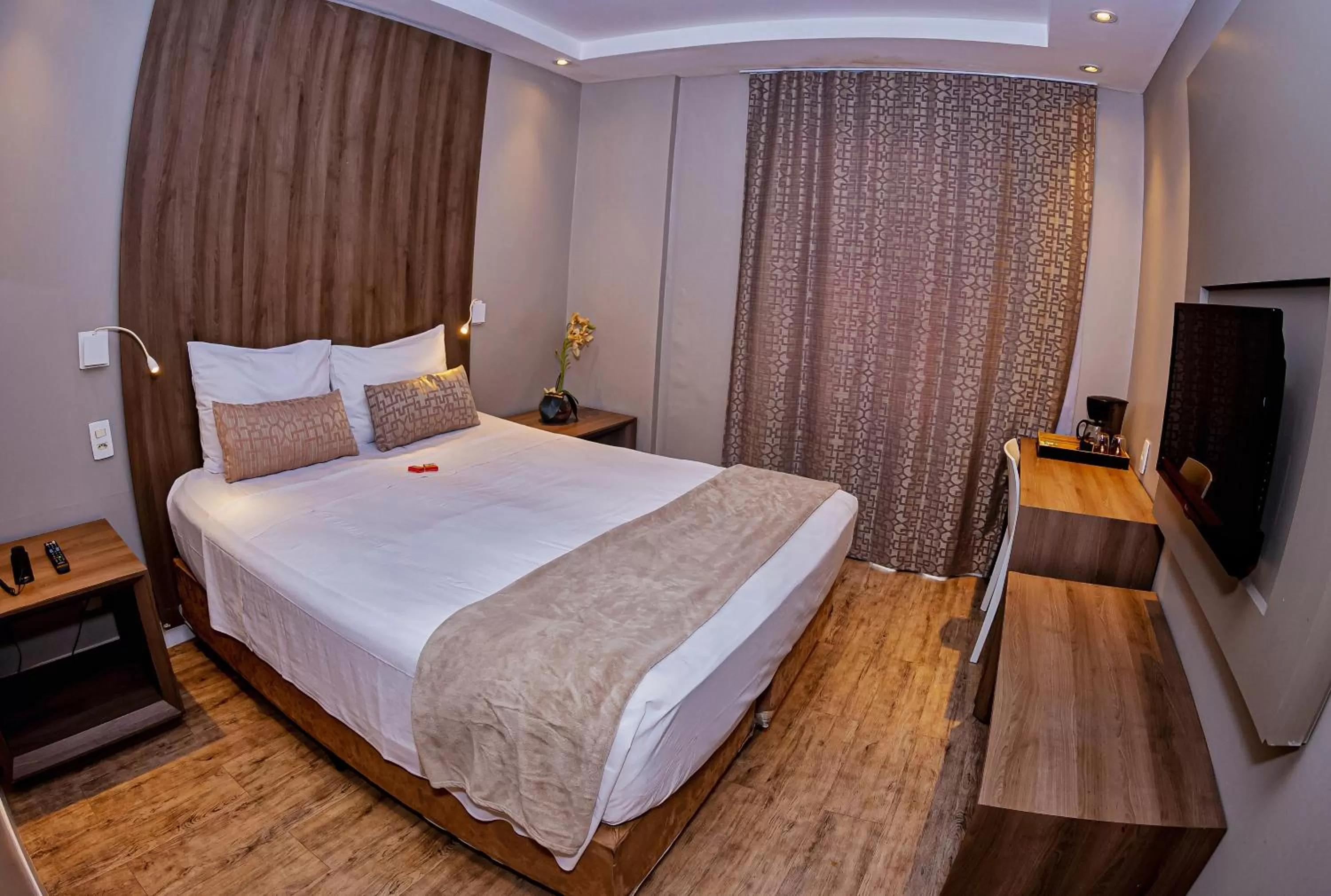 Photo of the whole room, Bed in The Hotel