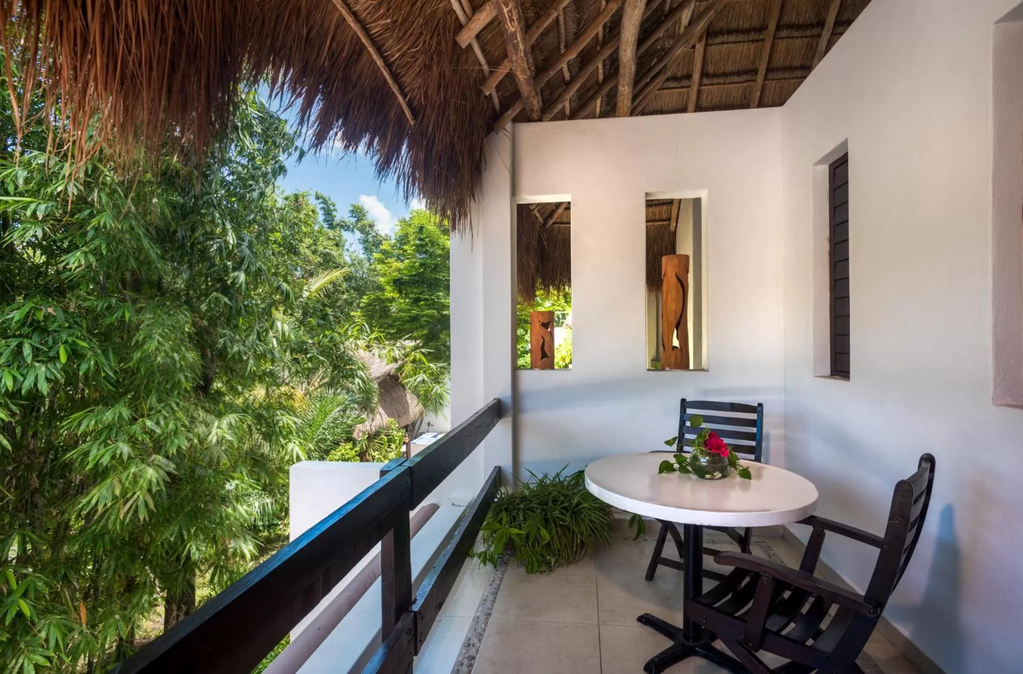 Balcony/Terrace in Villas El Encanto Cozumel