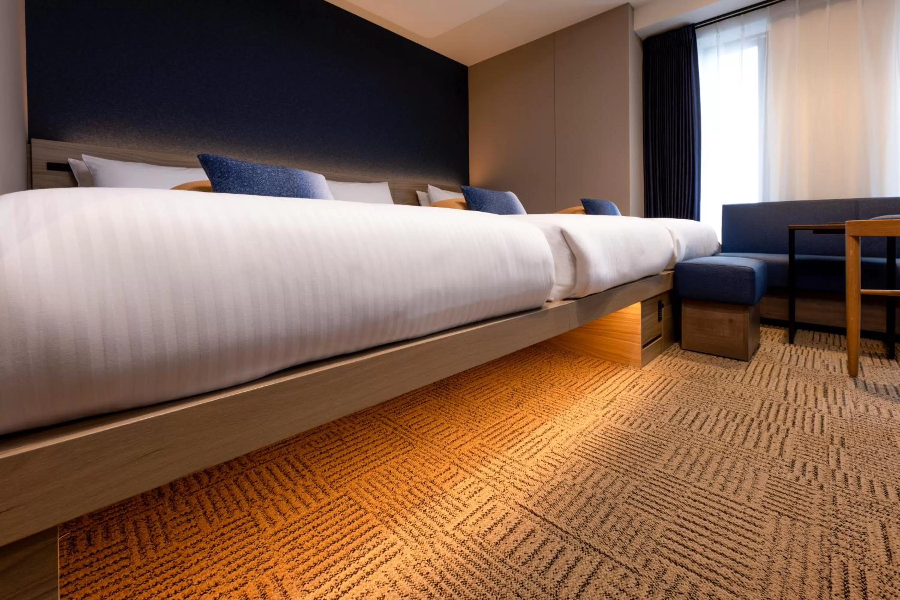 Photo of the whole room, Bed in HOTEL AMANEK Shinjuku Kabukicho