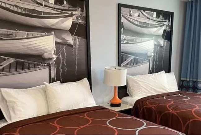 Bed in Super 8 by Wyndham Lindenhurst