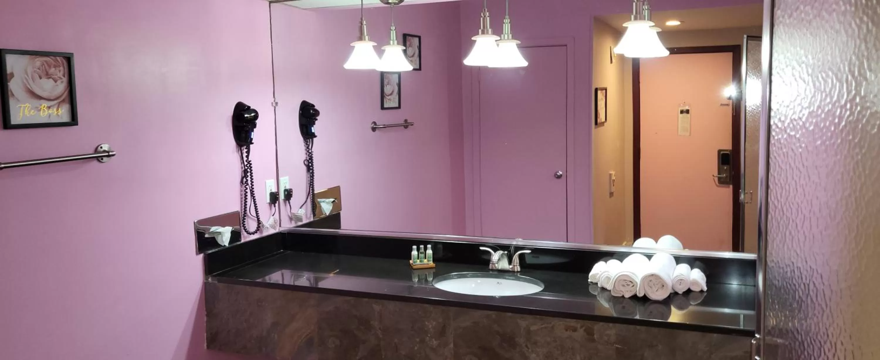 Bathroom in Inn of the Dove - Romantic Luxury Suites with Jacuzzi & Seasonal Fireplace at Harrisburg-Hershey-Philadelphia, PA